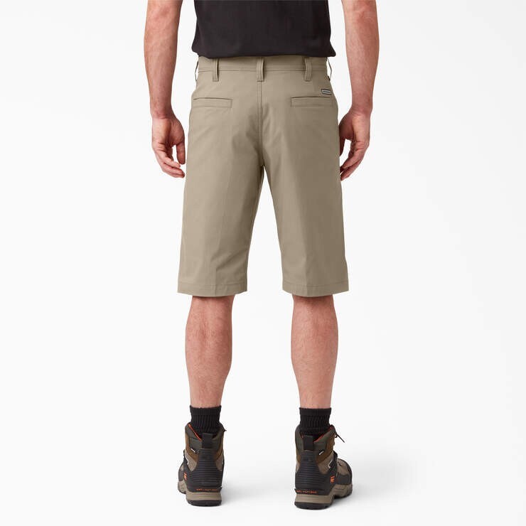 Dickies Hybrid Utility Shorts Mens Size 42 Biege Cooling Temp-IQ Performance UV