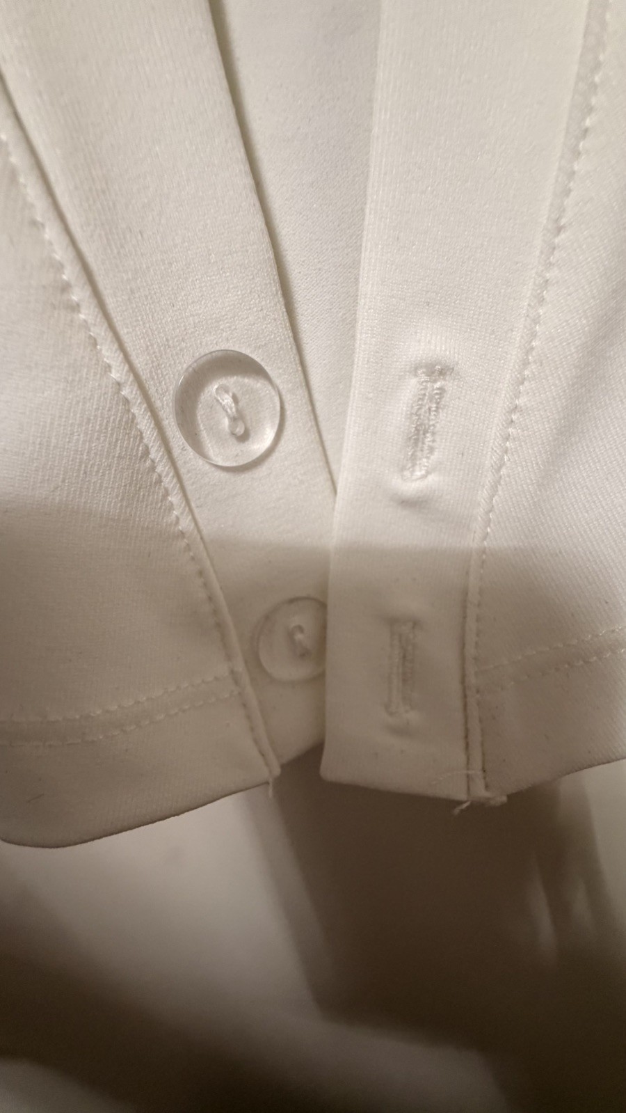 Halara White Athleisure Top Cap Sleeves Crossover Hem BNWT Large