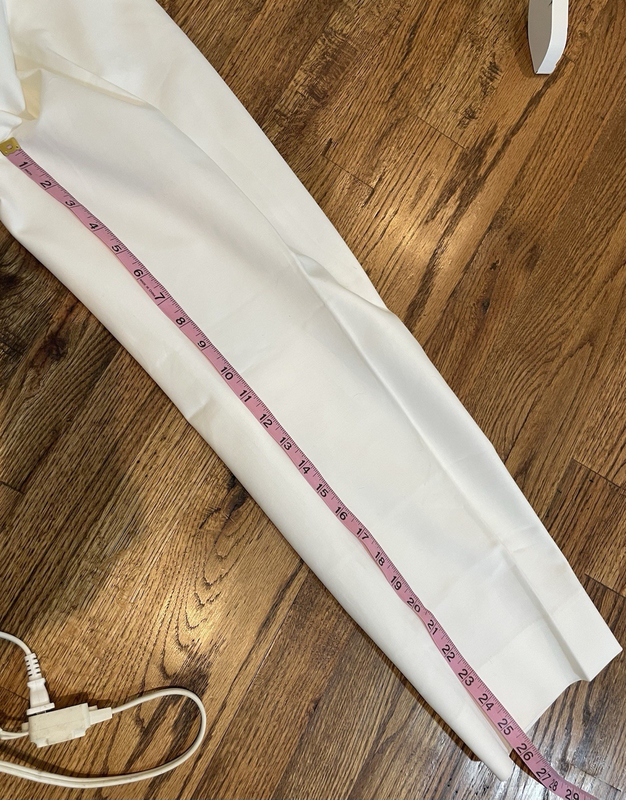 NWT LOFT Curvy Cropped Riviera Pant Sz 10 White Tailored Preppy Pockets Stretch