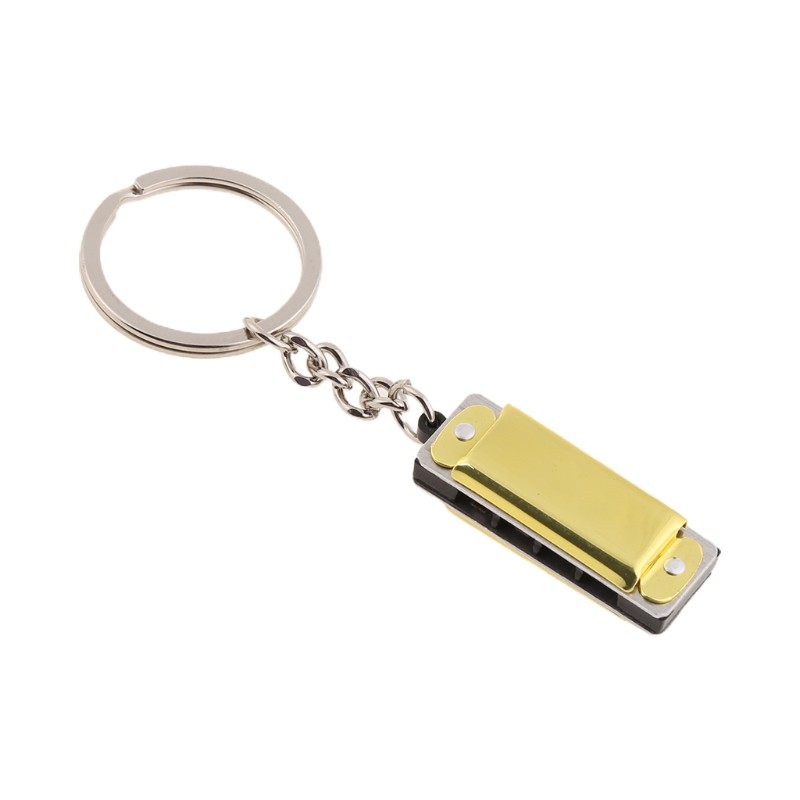 Harmonica Keychain for Key,for Key Chain for Key Ring 3.6 x1.2 x 0.8cm for Kids