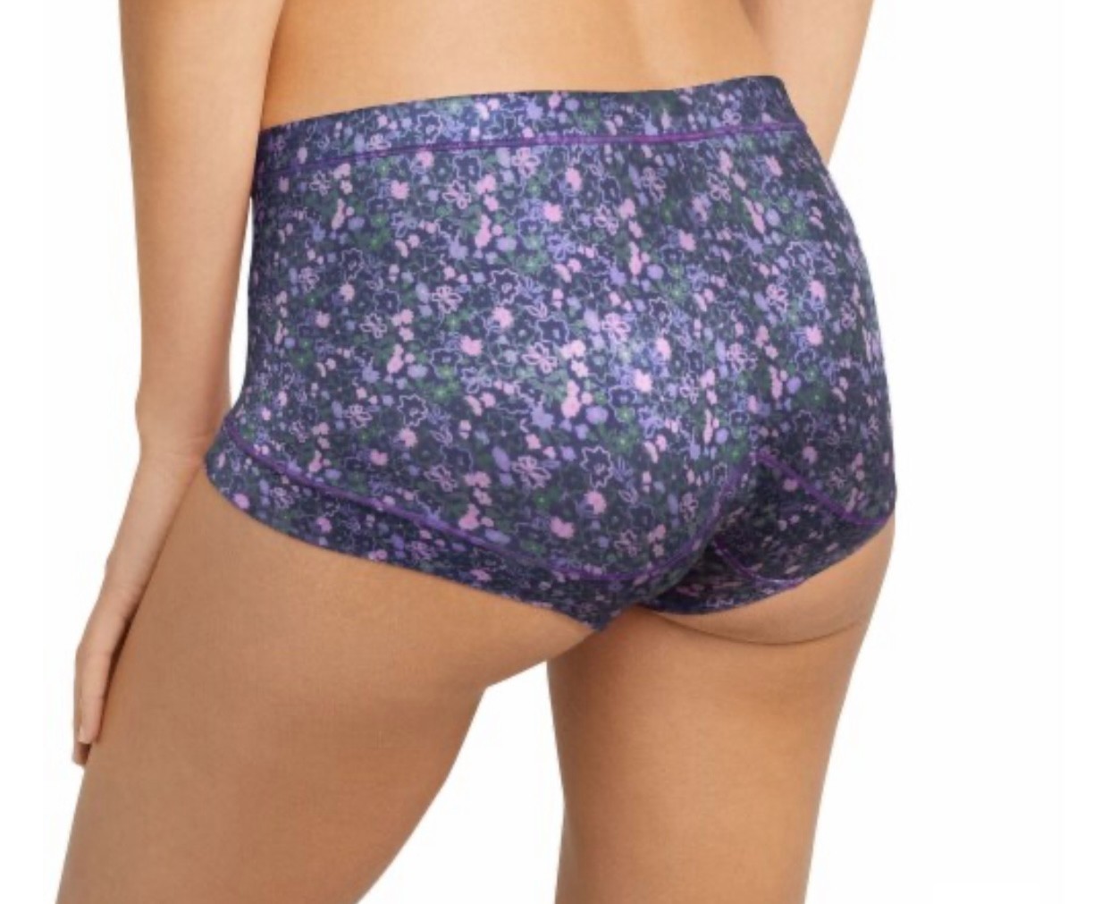 3PK Maidenform Dream Microfiber Boyshort 40774 Navy Twilight Medium