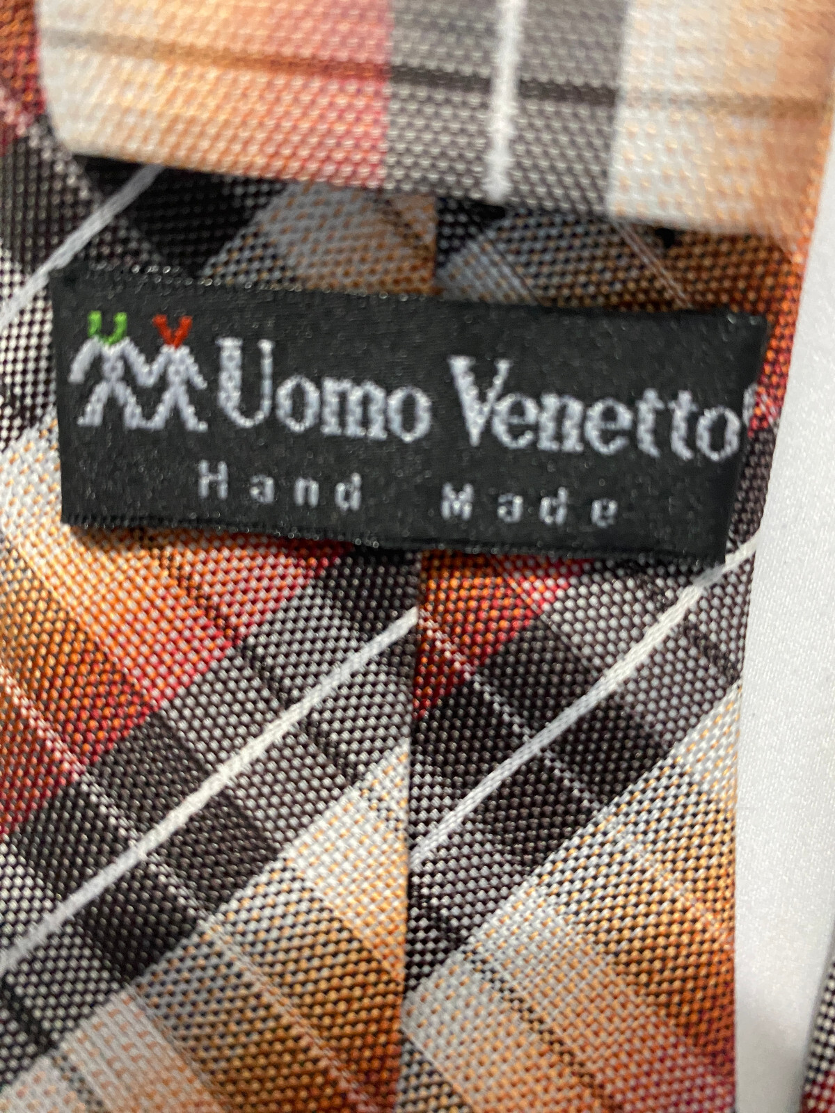 Uomo Venetto Tie Skinny Necktie Mens Polyester 60 Long 2.5 Wide