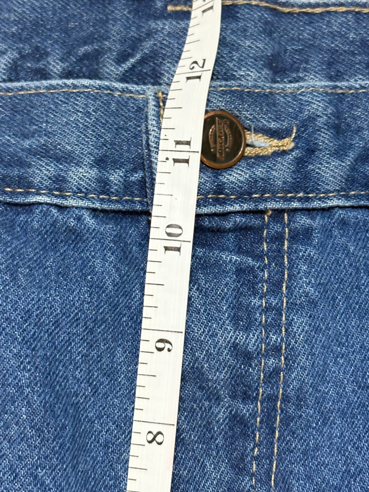 Dickies Carpenter Jeans Mens 36×30 Blue Denim Workwear Baggy Skater Pants