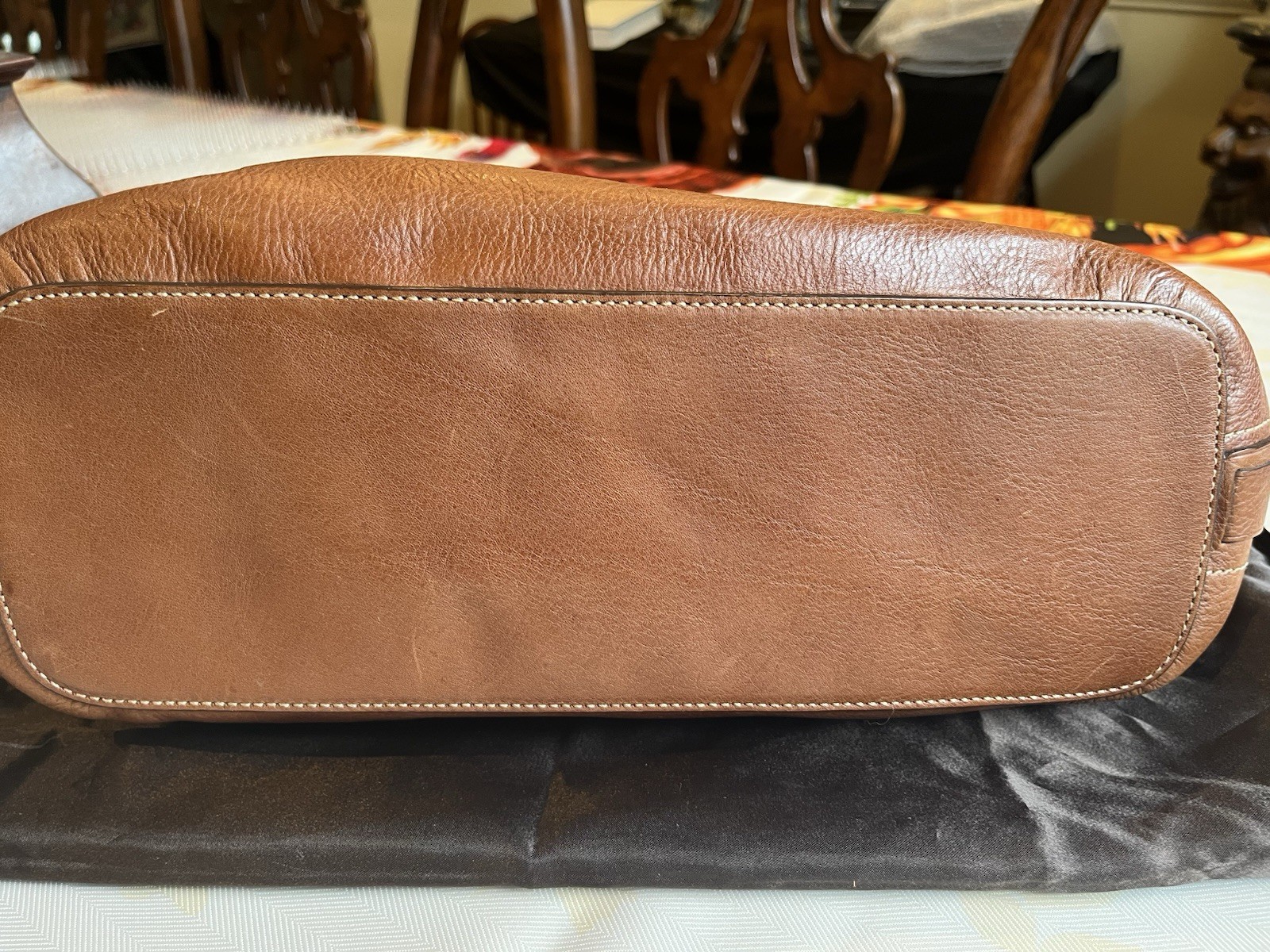 Coach 65th Bleeker Legacy Thompson Ltd Edition Whisky Brown Leather Bag 11373