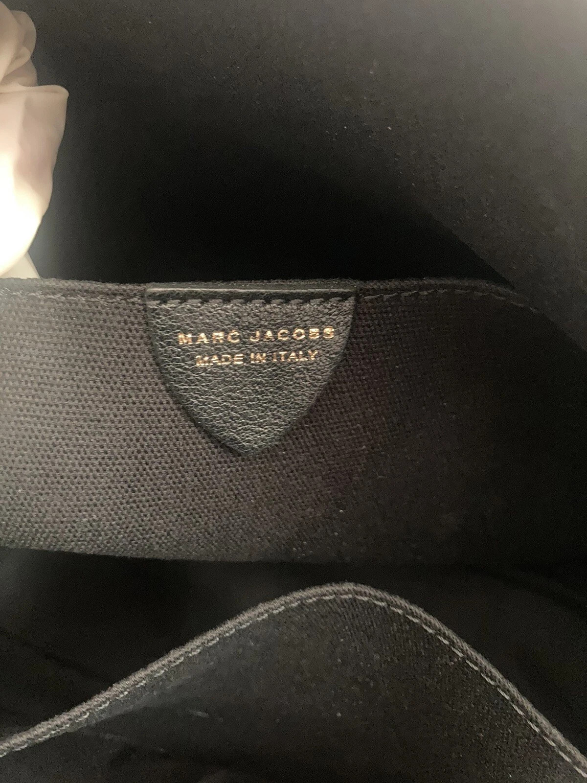 Marc Jacobs Satchel Crossbody Top Handle Whitney 80912 Black Brass Zip Push-Lock