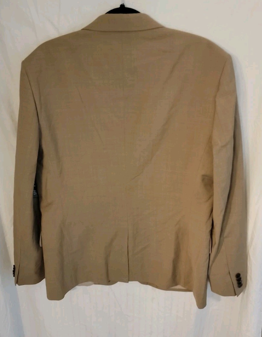 Express Mens New Suit Jacket 42R Slim Tan Blazer NWT