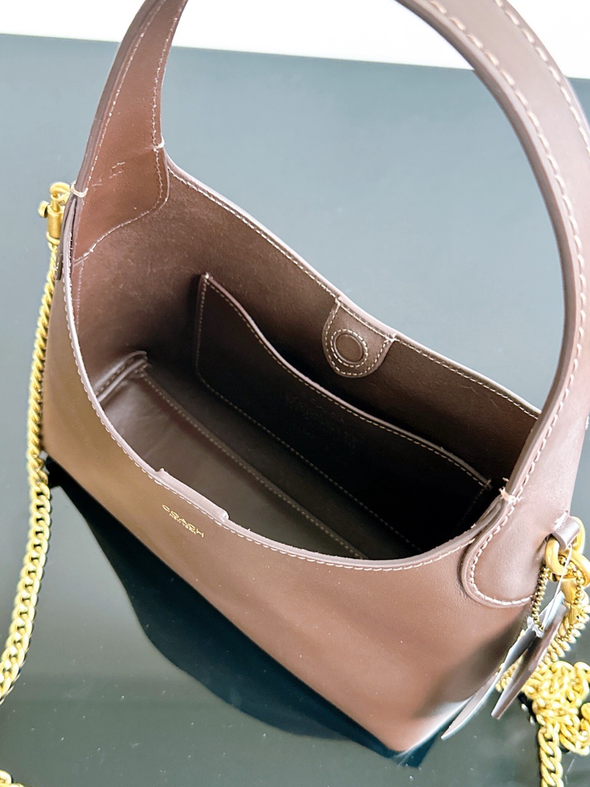 COACH Brooklyn 23 Shoulder Bag Maple CW614 NWT