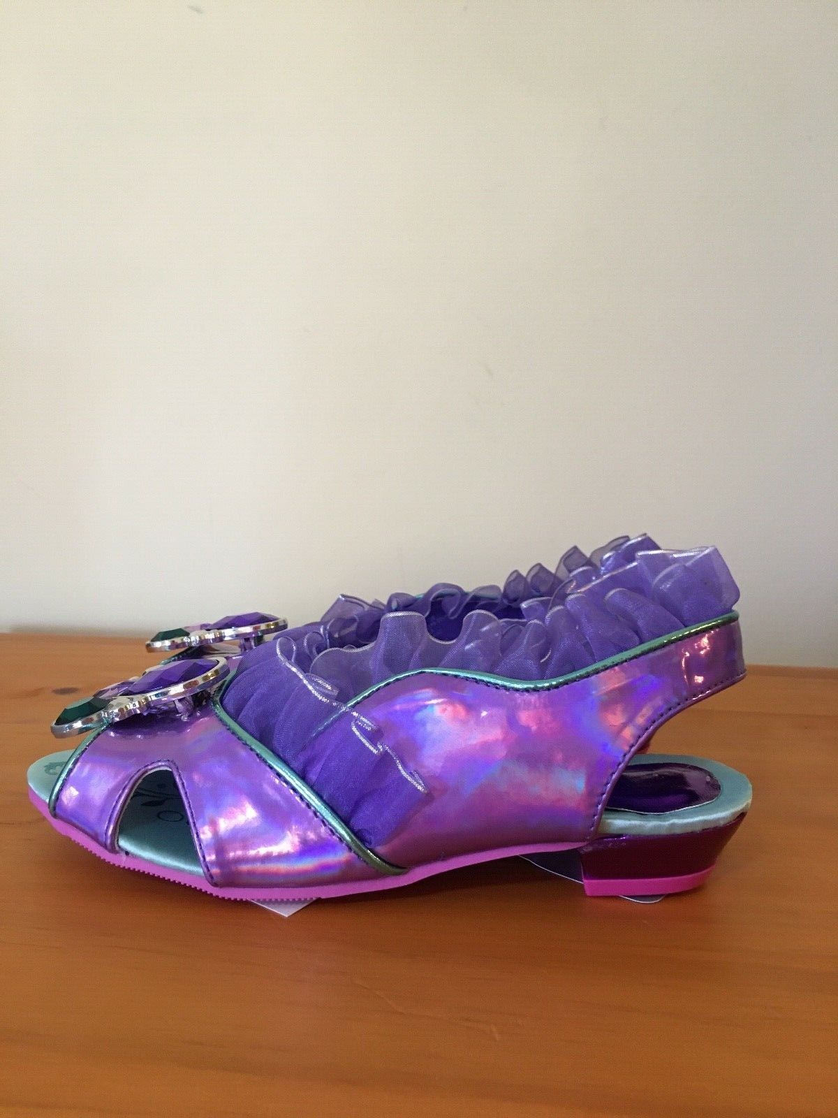 NWT Disney Store Ariel Costume Shoes Princess Girls The Little Mermaid