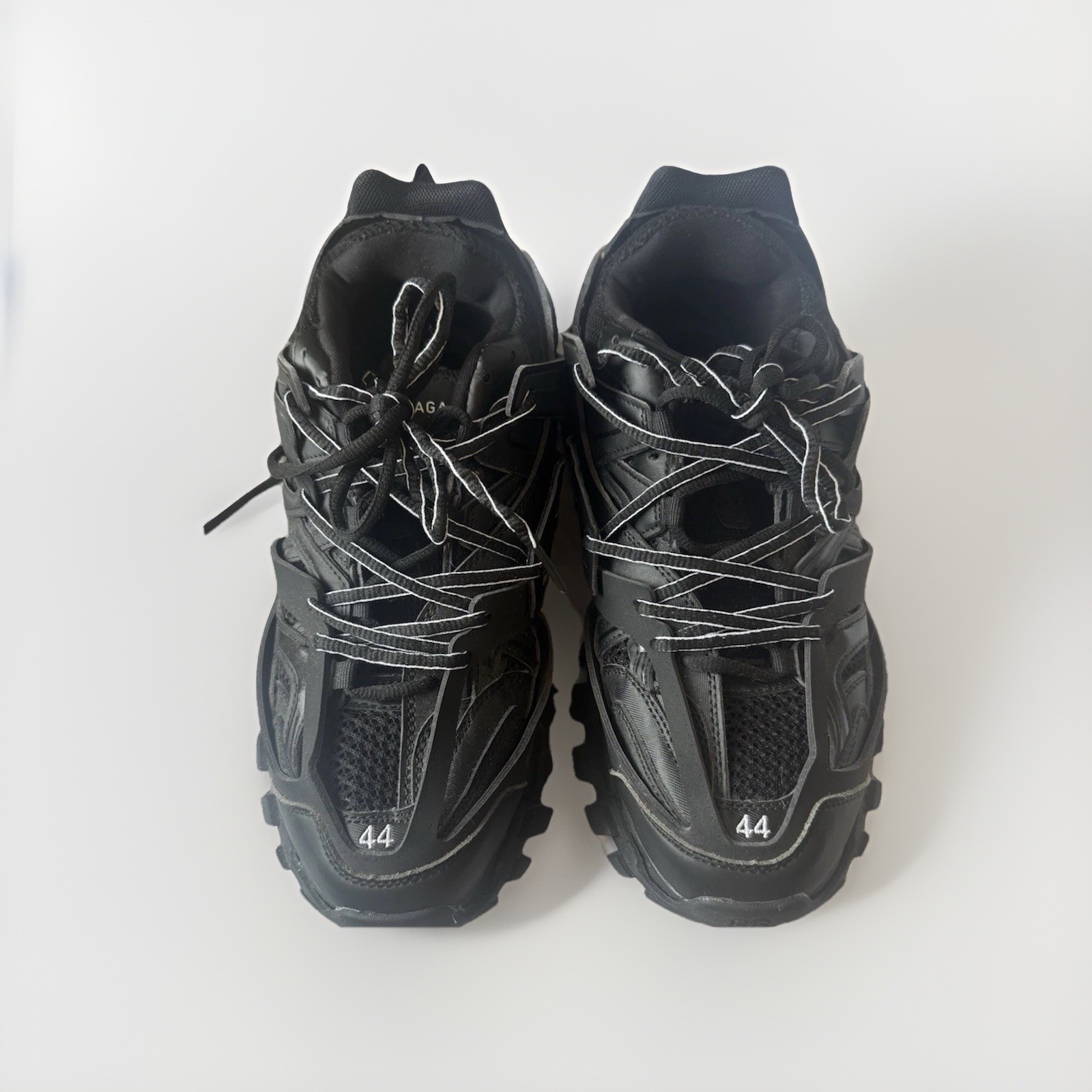 Balenciaga Track Men’s Black Low Top Lace-Up Athletic Sneakers w/o box