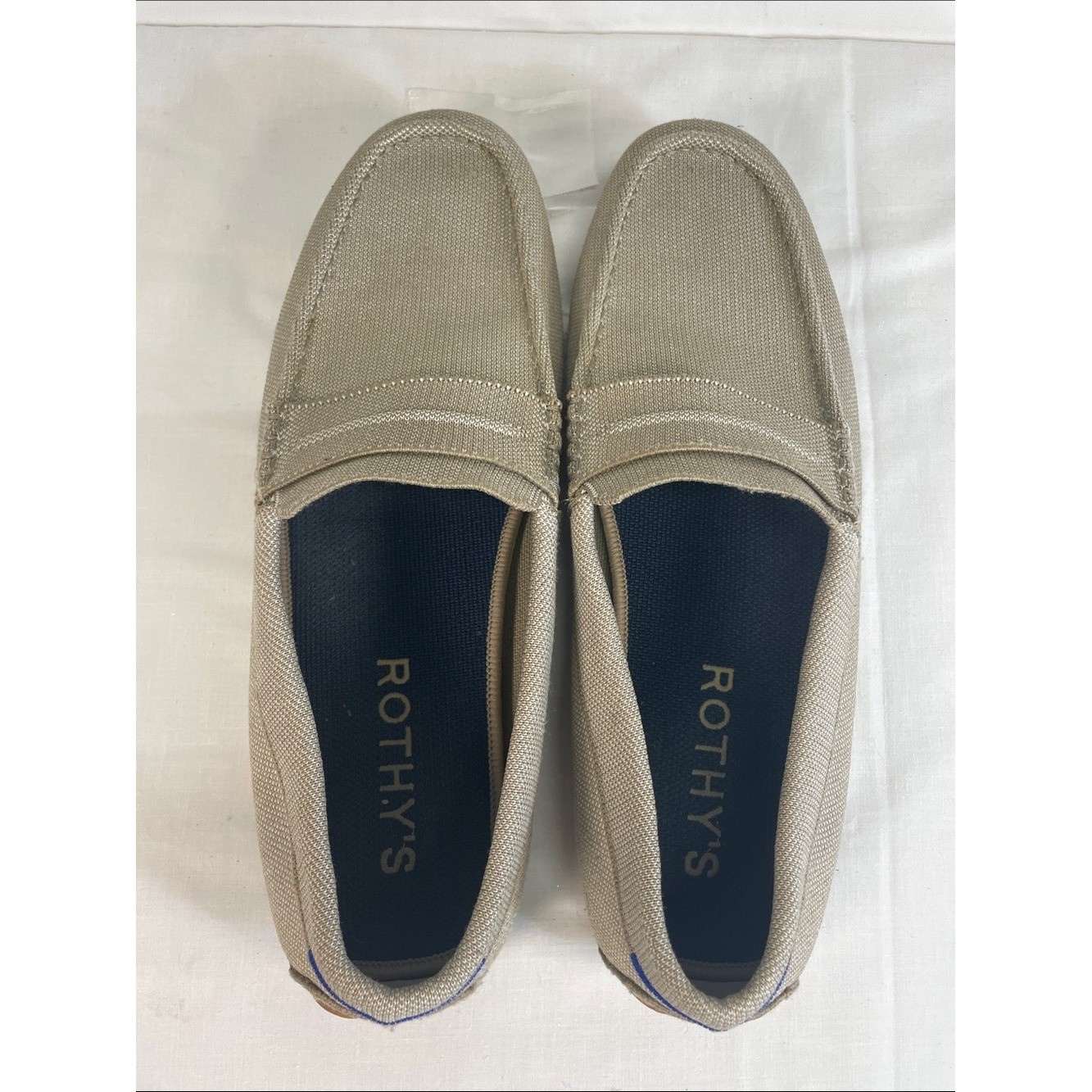 Rothy’s Barley Driving Loafer Slip-On knit collegiate preppy M12