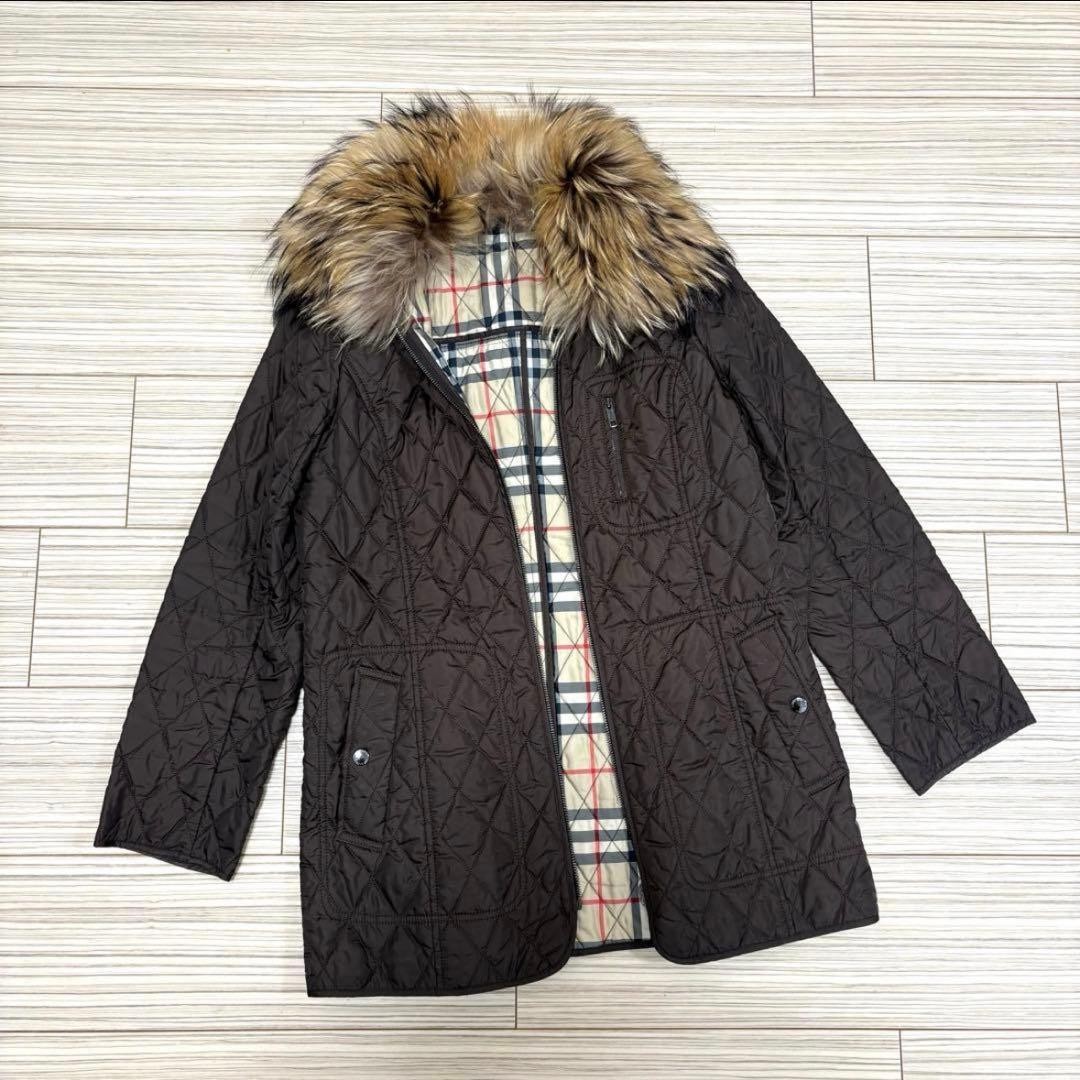 Burberry London 3 way Mega Check Quilted Liner Coat