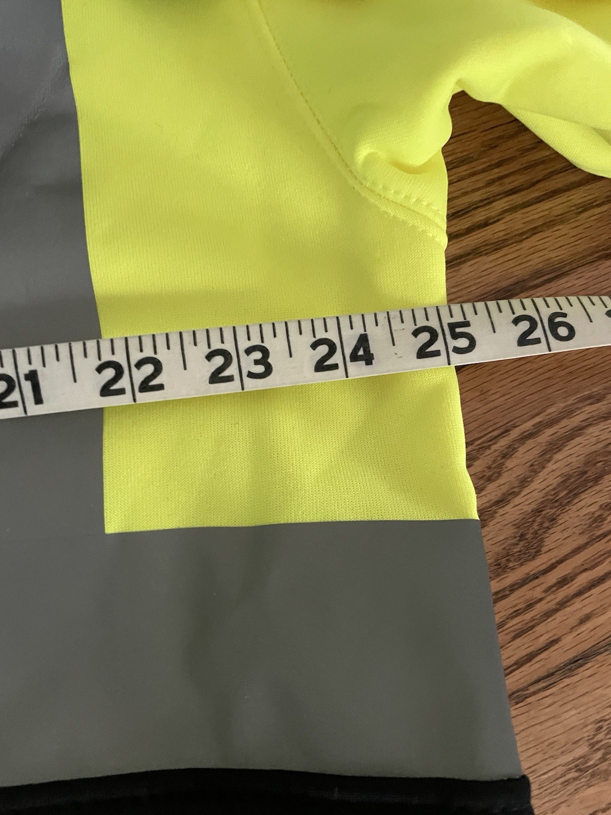 OccuNomix Hi-Vis Yellow/Black Colorblock Reflective Full Zip Hoodie XL
