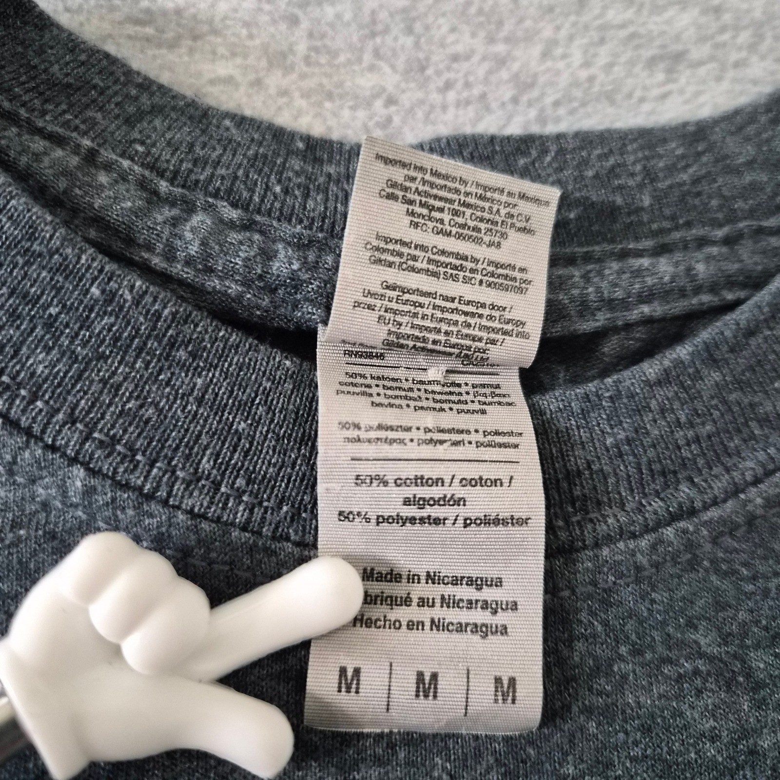 Gildan DryBlend WJMS Motivator Believer Innovator Educator T-Shirt Grey Mens M