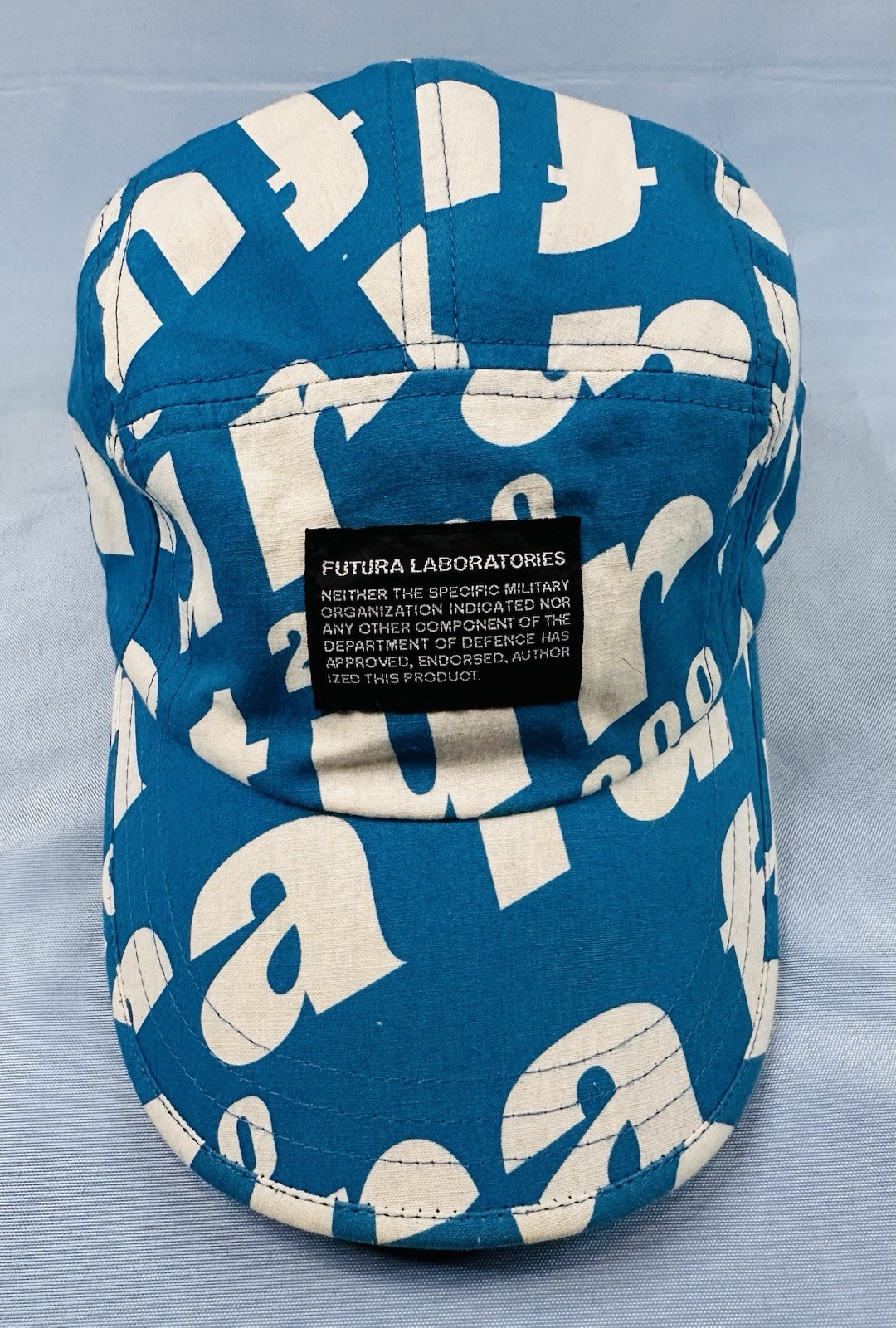 Futura Laboratories AOP Jet Cap Futura 2000 Hat Blue All Over Print Strapback