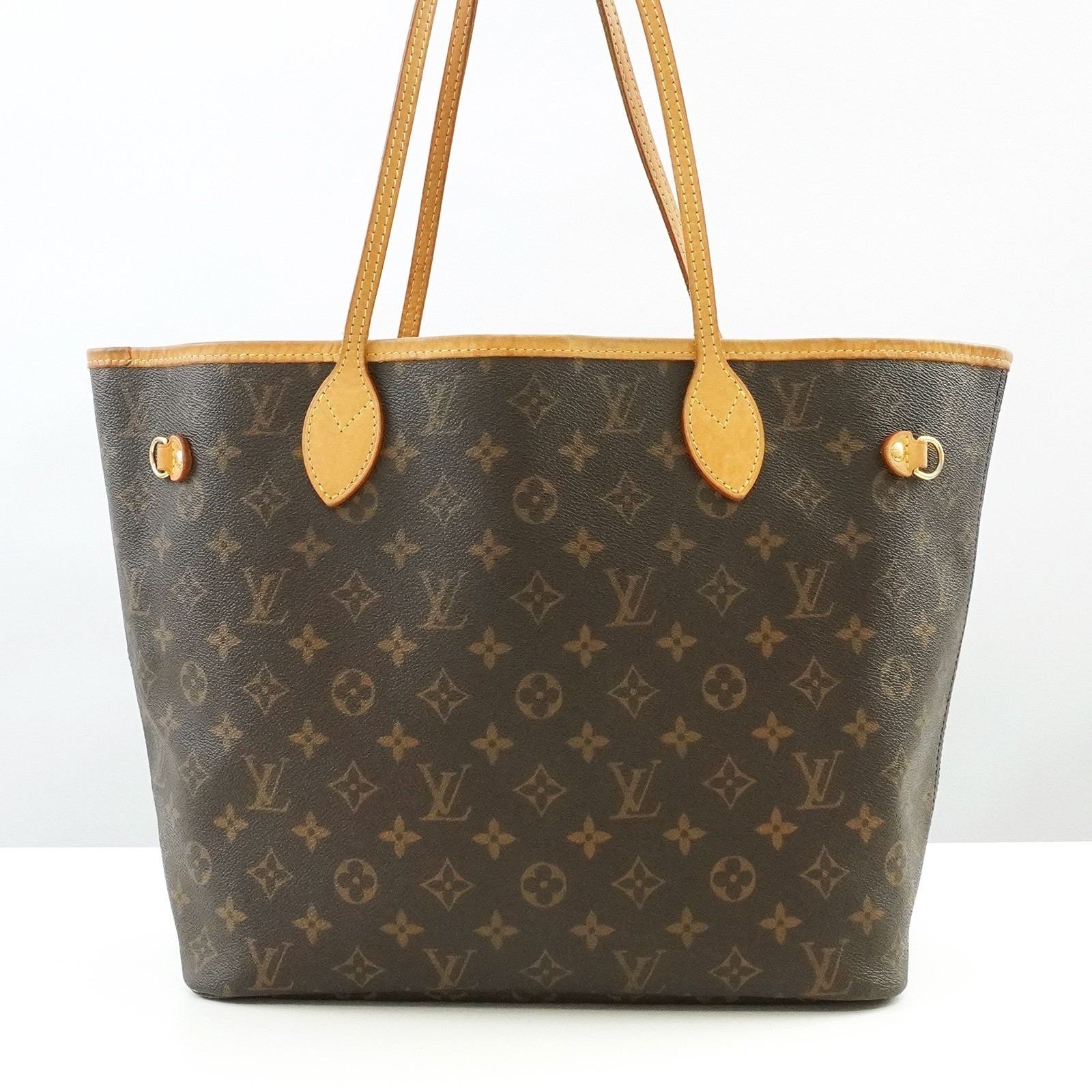 LOUIS VUITTON LV Monogram Neverfull MM M40156 Tote Bag SD3037 Auth #57356A