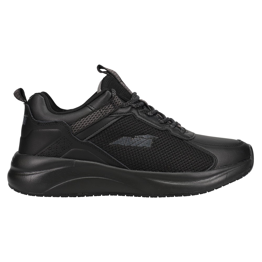 Avia AviCanyon Slip Resistant Soft Toe Work Mens Black Work Safety Shoes AA5016