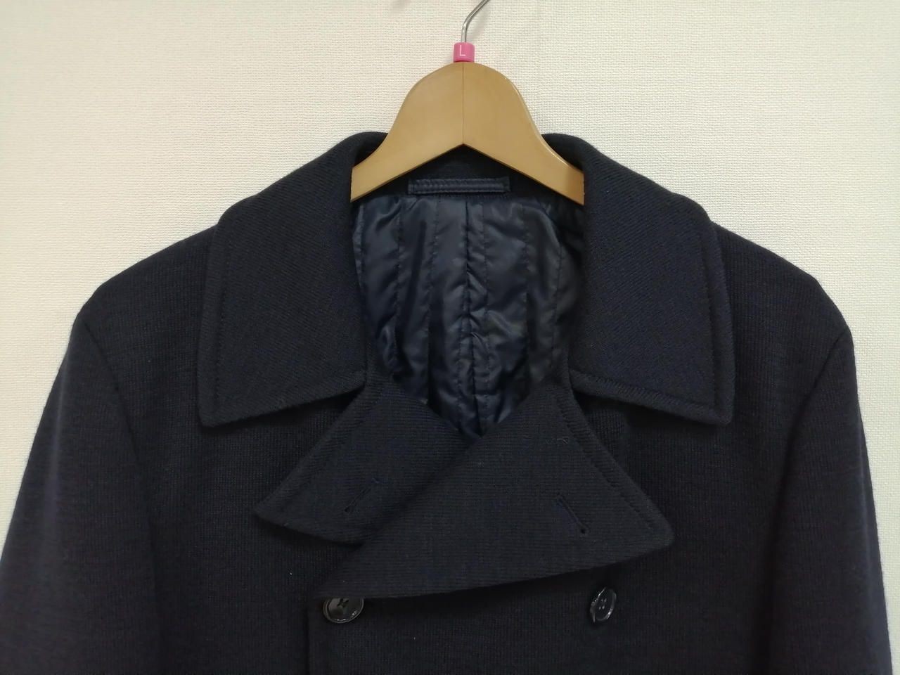 MAGYARS P Coat Navy L Used