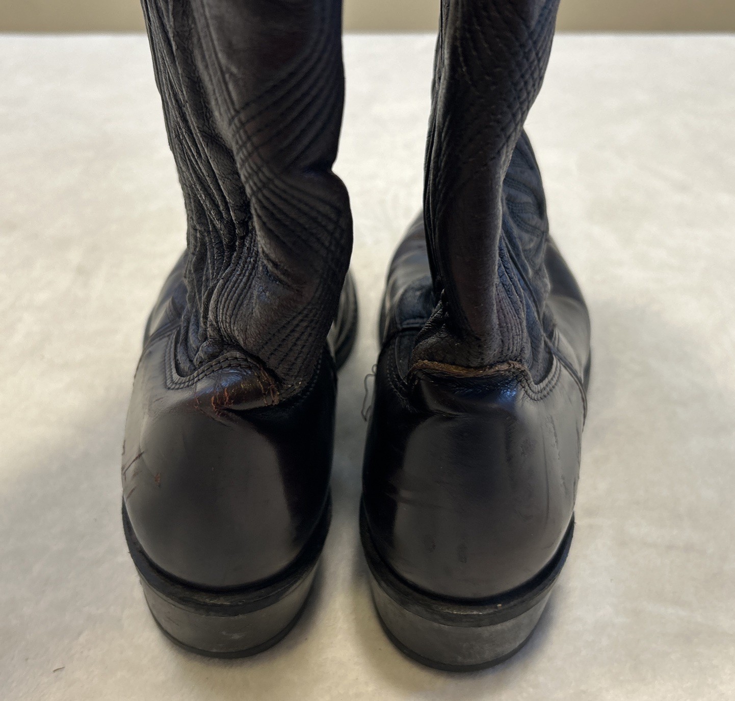 Iron Age Boots Men’s Size 8.5 EE Steel Toe Burgundy Pull On Western Cowboy