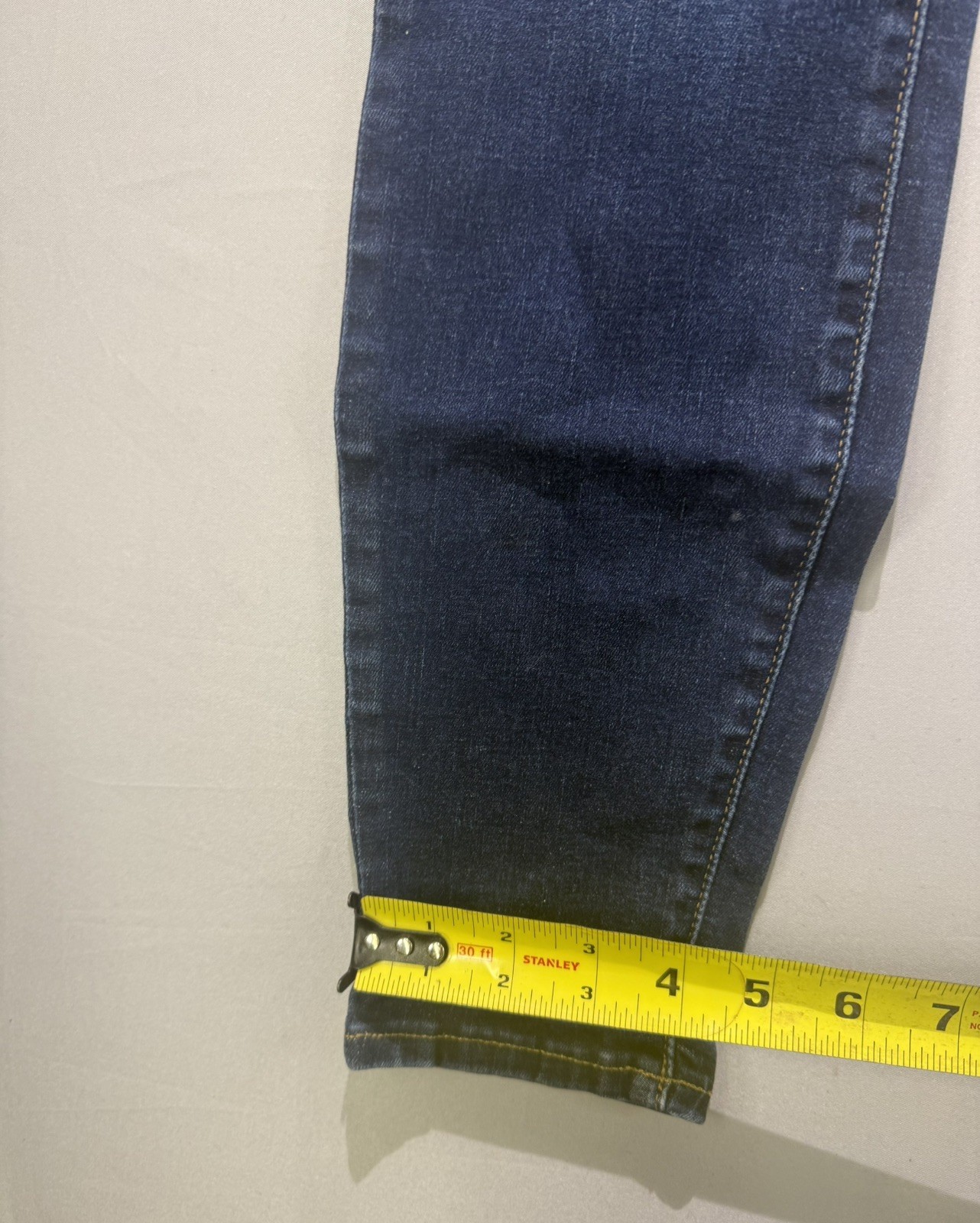 Lucky Brand Womens Dark Wash Denim Mid Rise Skinny Ankle Jeans Size 8/29