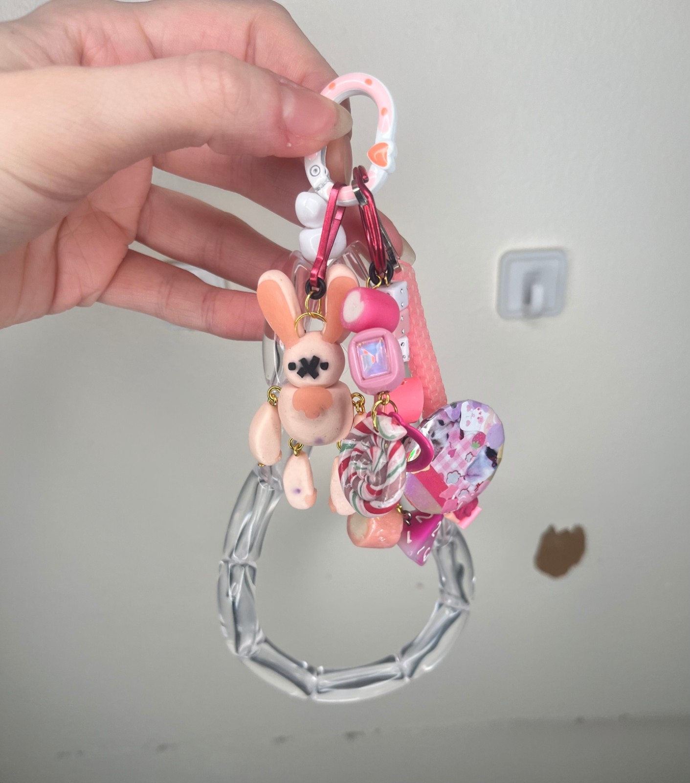 Meep’s Handmade Bunny keychain Lanyard – Women’s/Girl’s Accessories