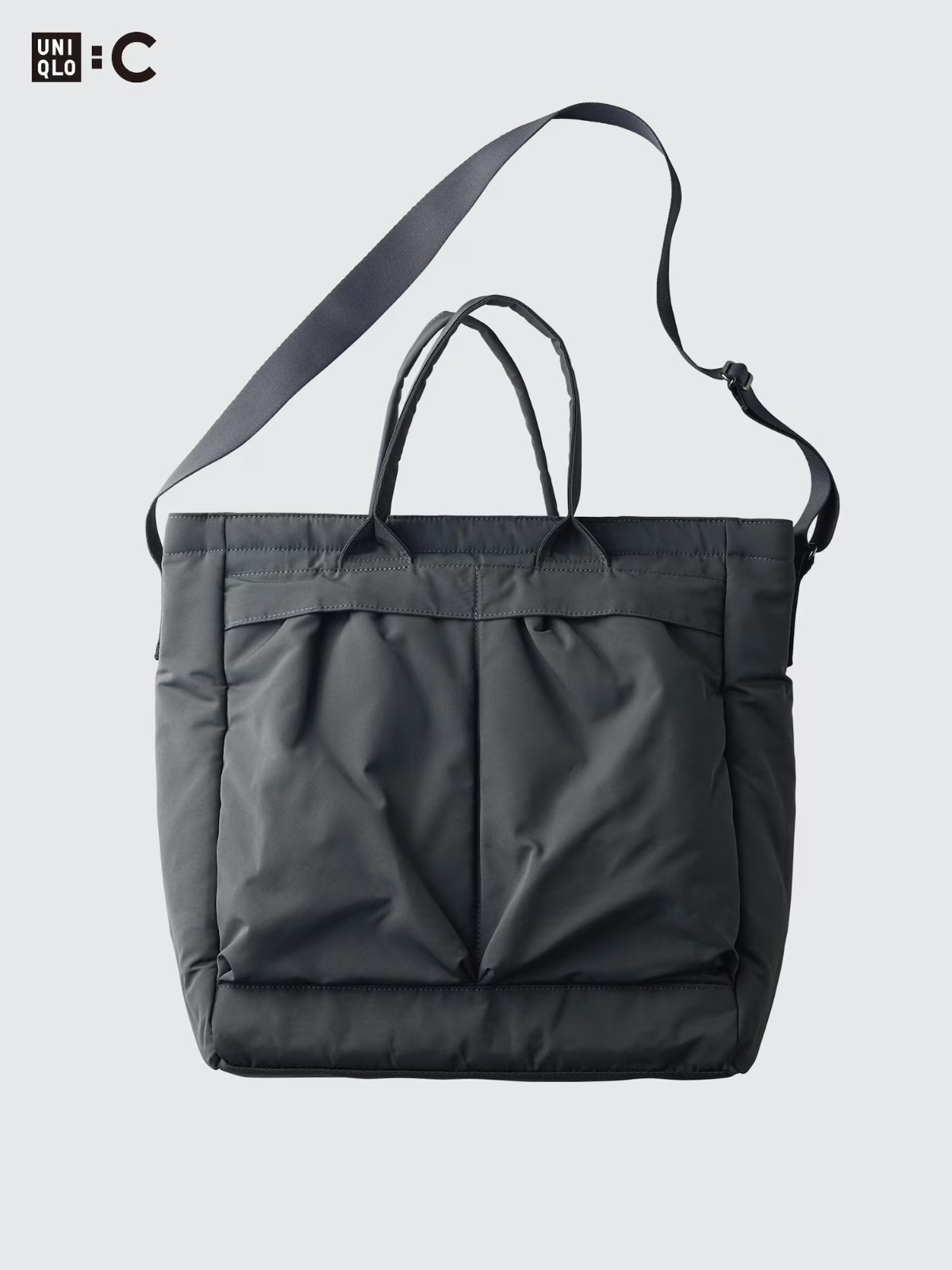 UNIQLO : C 2 WAY Utility Bag 3 Colors 479741 Gray / Black / Olive