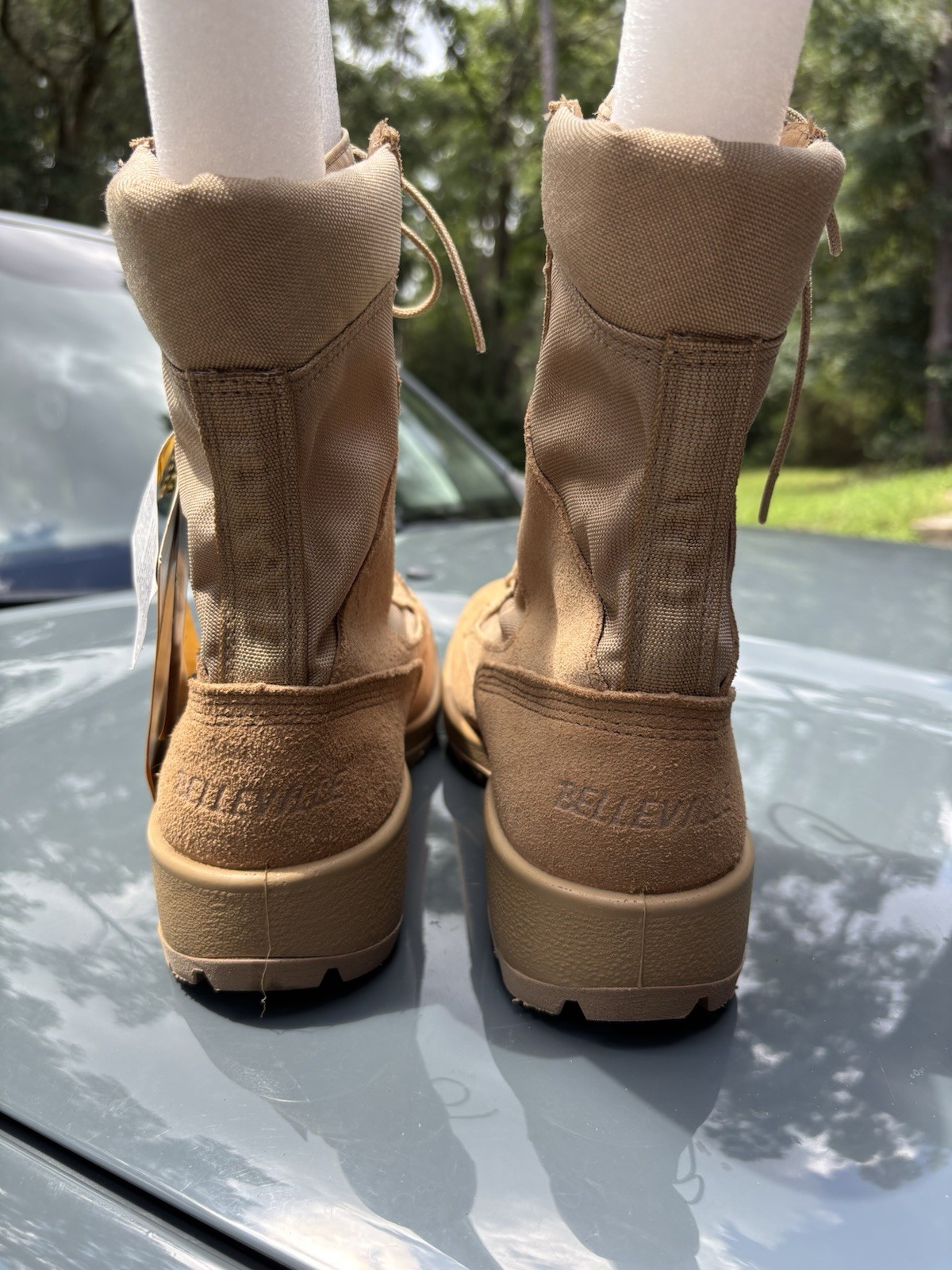 Belleville combat boots, model 390DES. Sz 8 Regular. New No Box With Tags