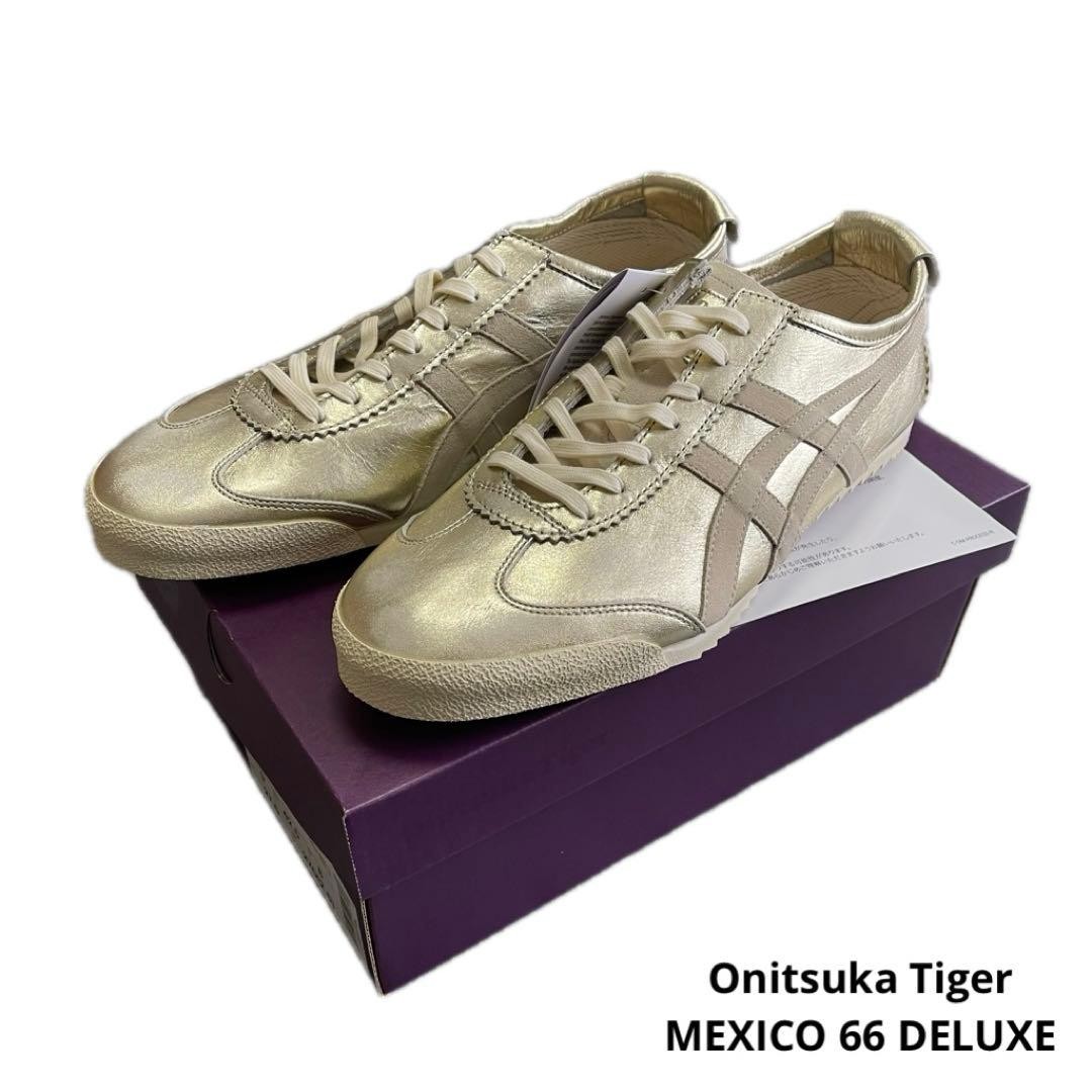 With Tag Onitsuka Tiger Mexico 66 Gold 9