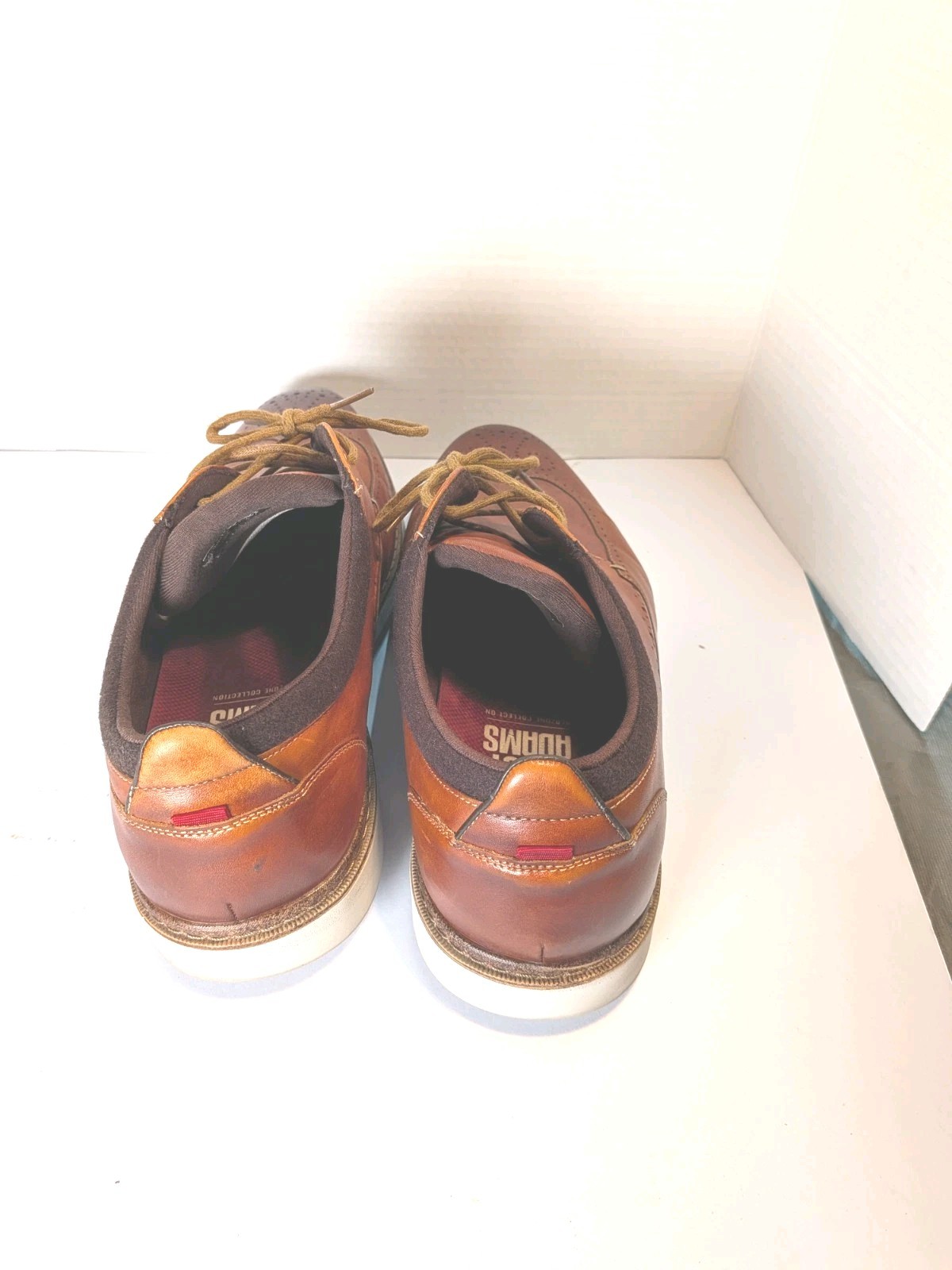 Stacy Adams Redzone Collection Brown Leather Dress Shoes US 13