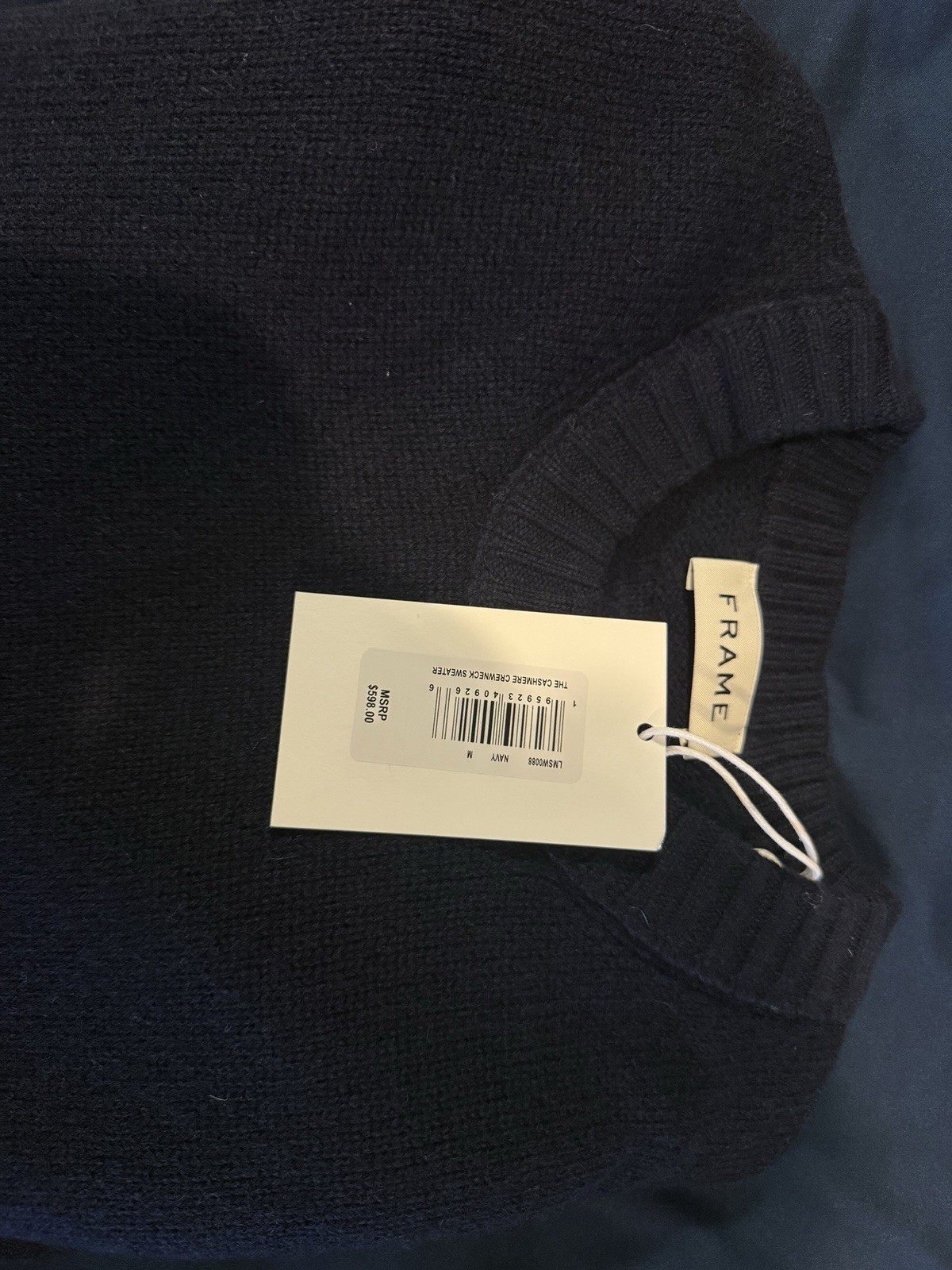 Frame Cashmere Crew Neck Sweater