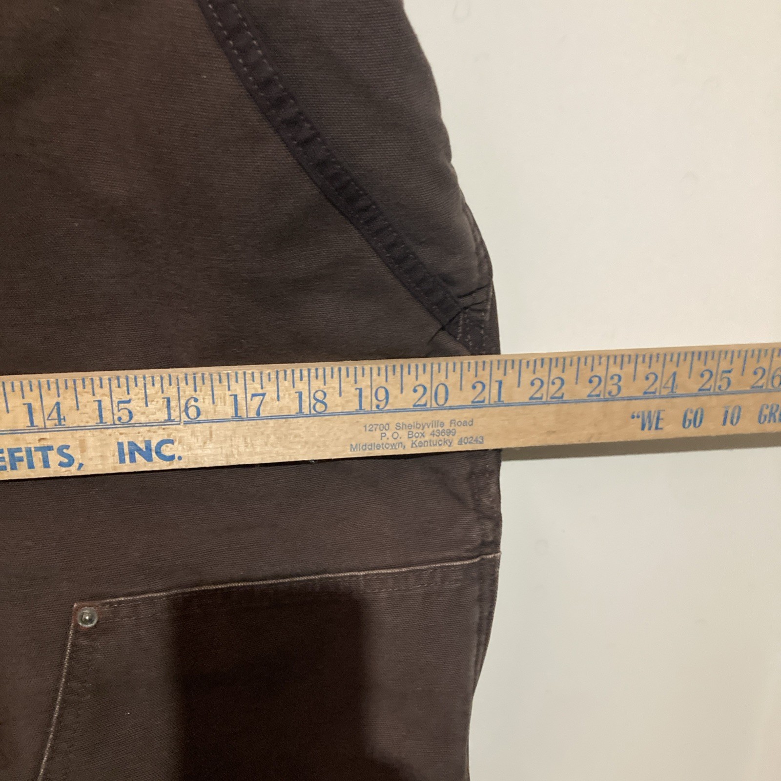 Carhartt Double Knee Lined Insulated Duck Bib Overall Womens- Short M 8/10 Brown