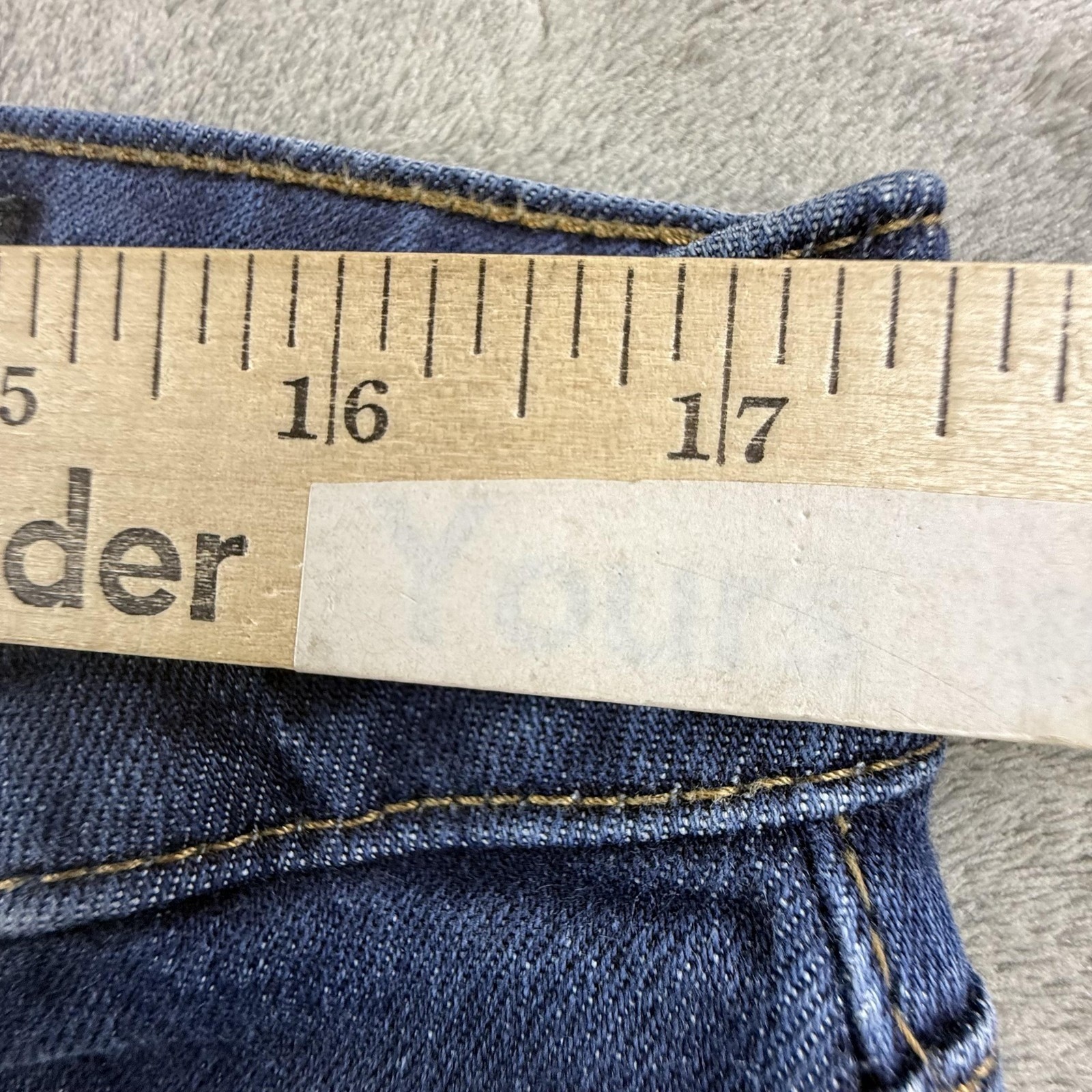 Bonobos Jeans Mens 35×34 Blue Slim Tapered Stretch Denim Medium Wash BDB05260S