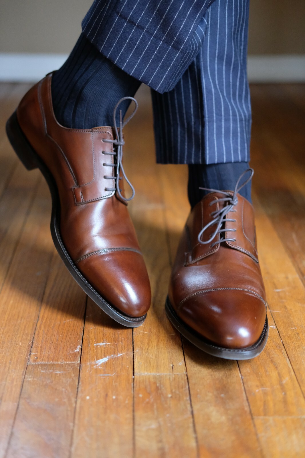 Mens Cotton Dress Socks Work Business Formal Luxury Over the Knee High Winter