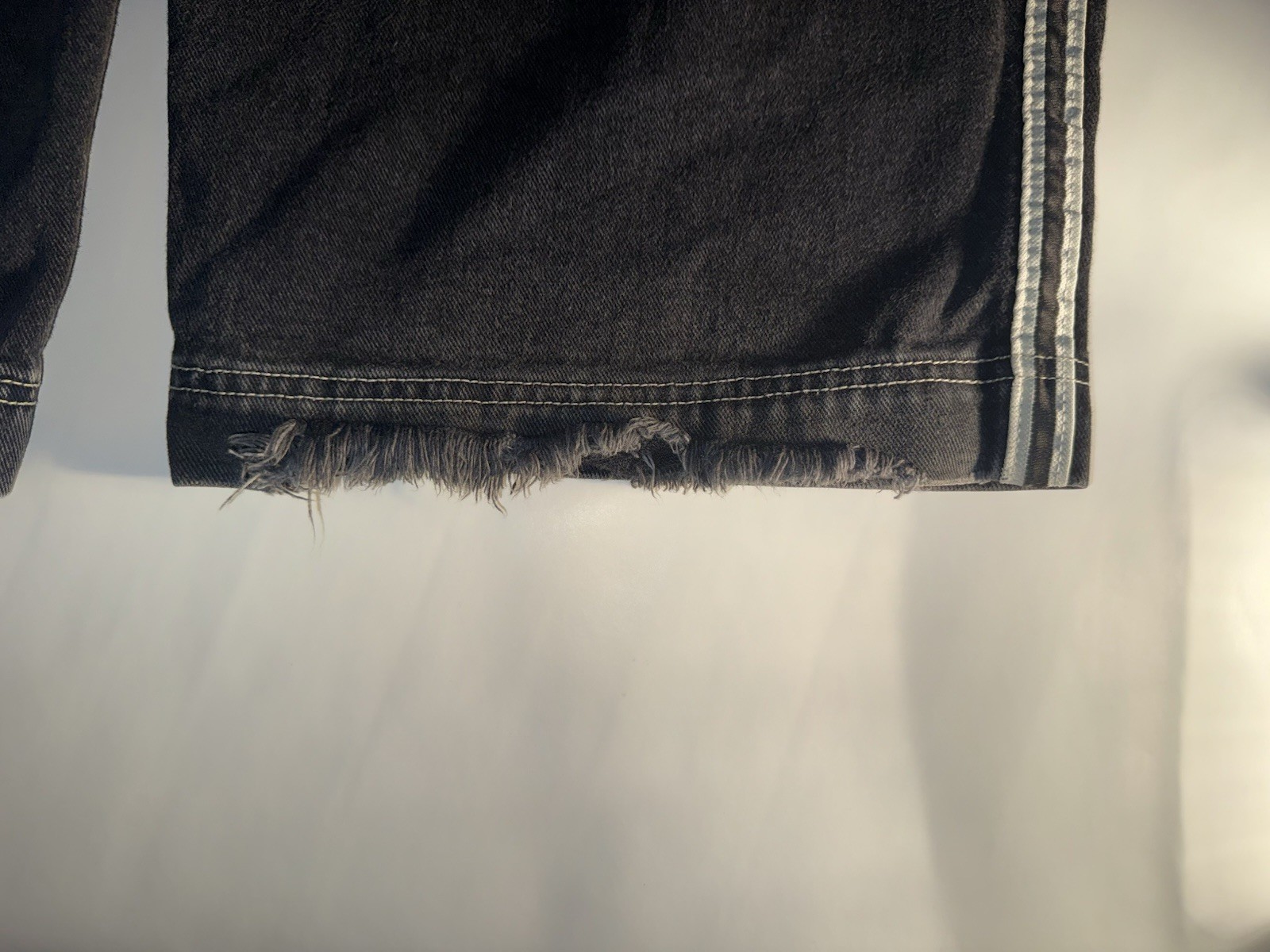JNCO Skunk 40×32 Black Jeans Striped vintage 90s