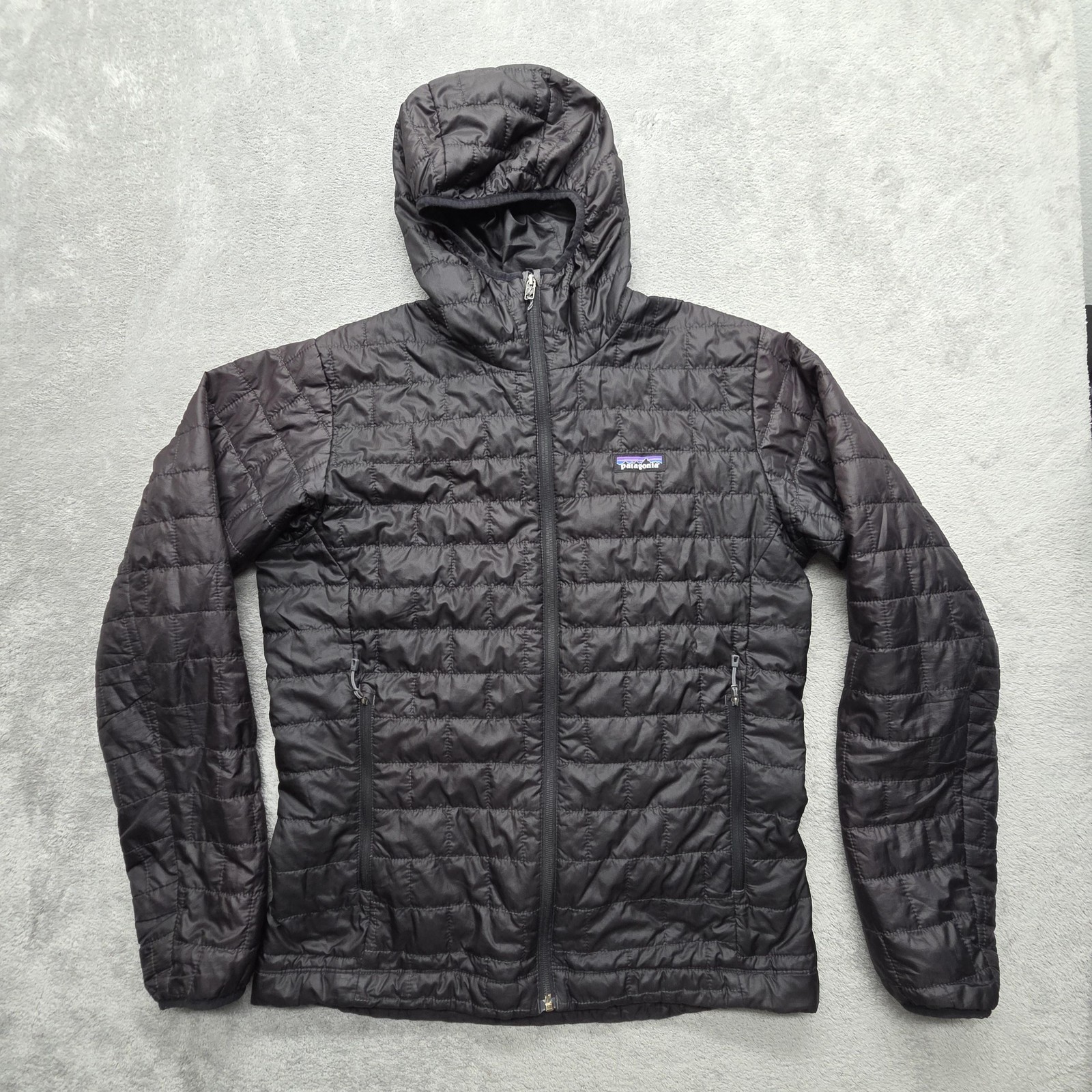 Patagonia Jacket Men’s Nano Puff Hoody 84222 Medium Black