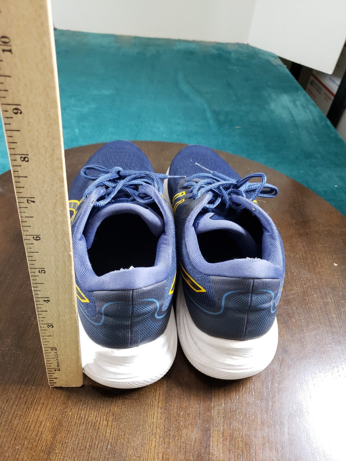 ASICS GEL EXCITE 9 Shoes Sneakers Size 11 Men Blue Running Gym Marathon 1011B338