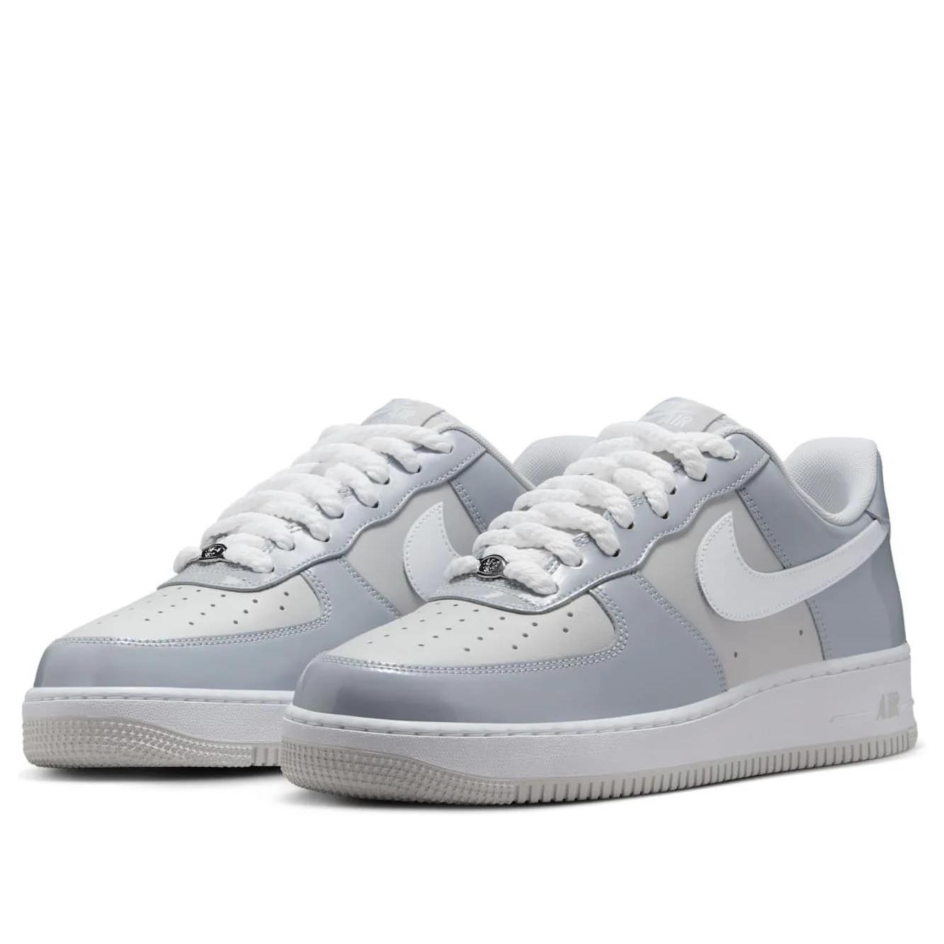 Nike Air Force 1 Low ’07 LV8 Wolf Grey Vast Grey White Men’s HV9405-001 New