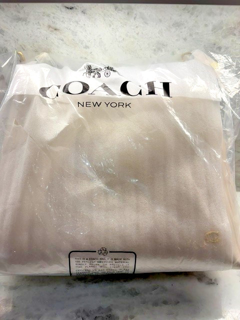 COACH Juliet Large Leather Shoulder Bag 38 CY817 B4/HA B4/CHALK