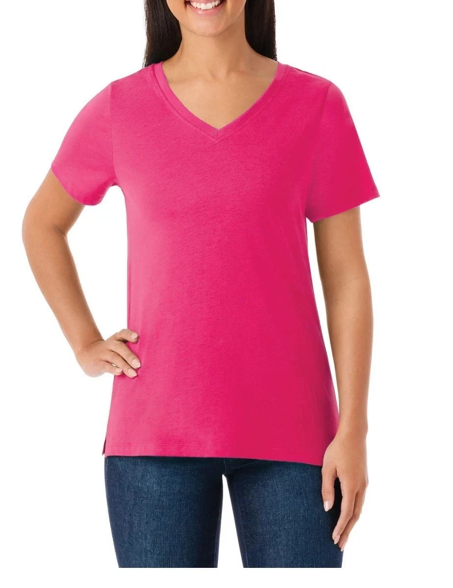 Member’s Mark Women’s Soft V-Neck Tee XS–XXL Choose color & size NWT
