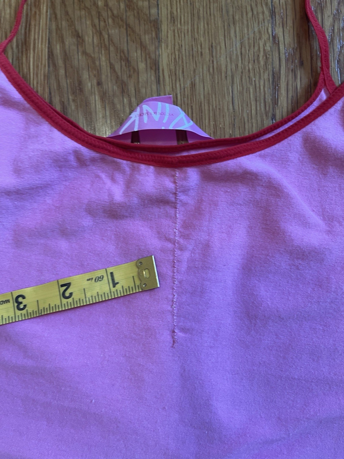 vintage y2k victoria secret pink Graphic Tank Small Read