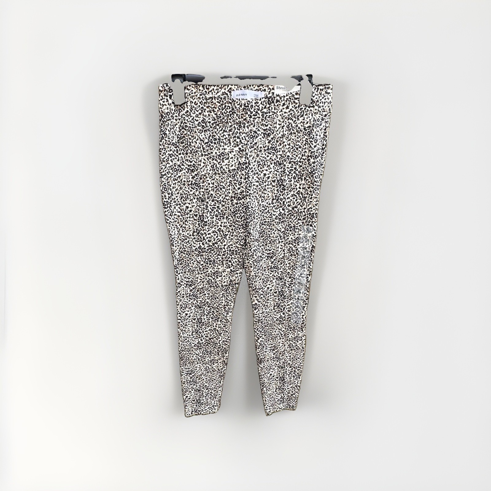 NWT Old Navy Women’s Stevie High Rise Pants Animal Print, Size M, Rayon Blend