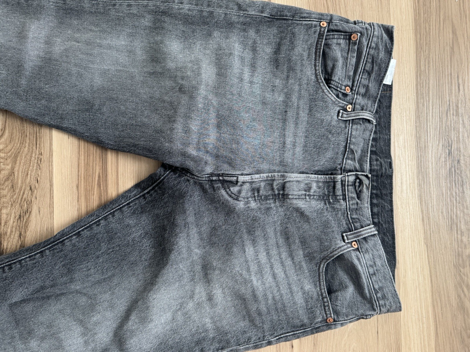 Levis Levi’s Premium Denim 501 ‘93 Straight Fit Jeans Sz W36 X L30 Black
