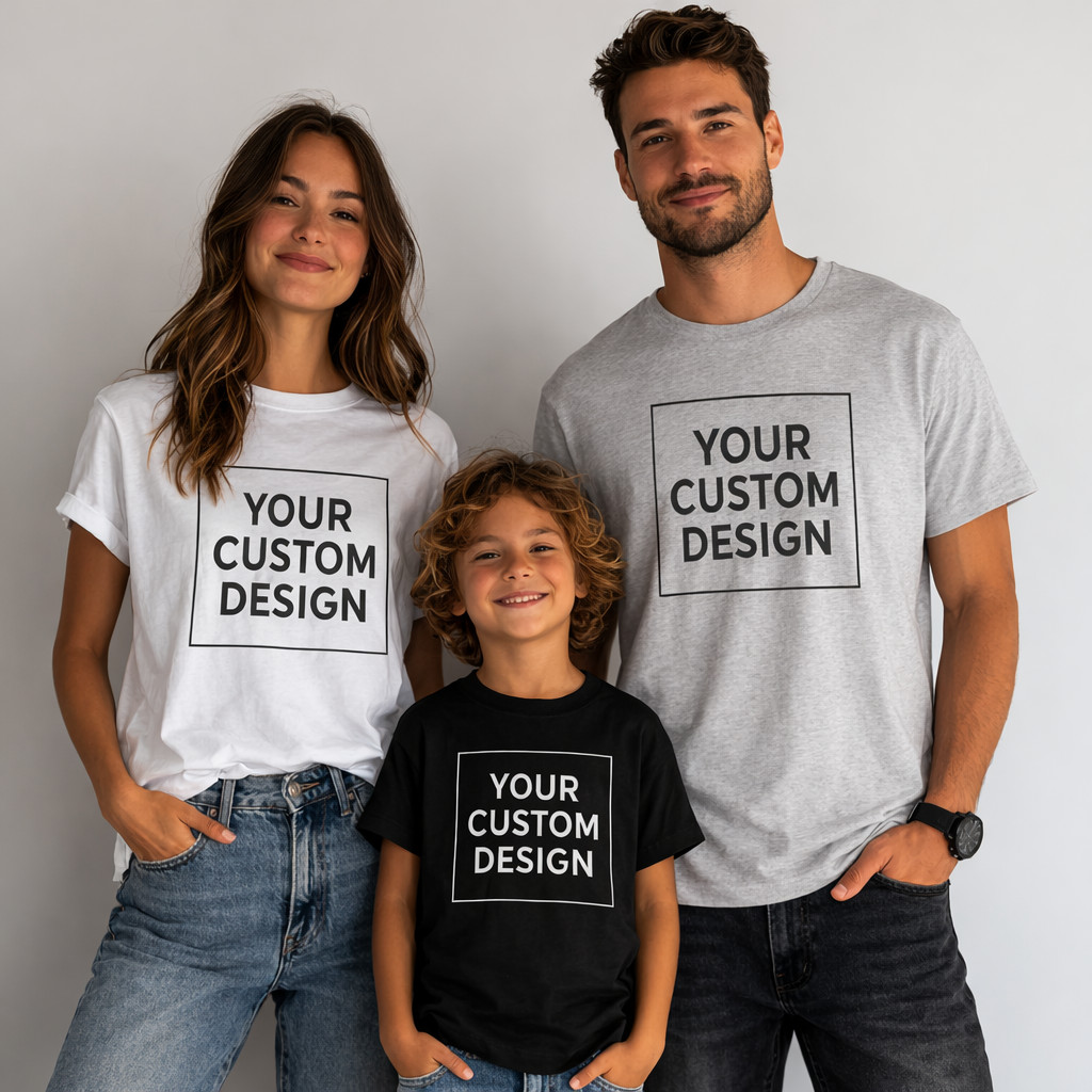 Custom T-Shirt | Personalized Shirt | Business Logo | Front & Back Available