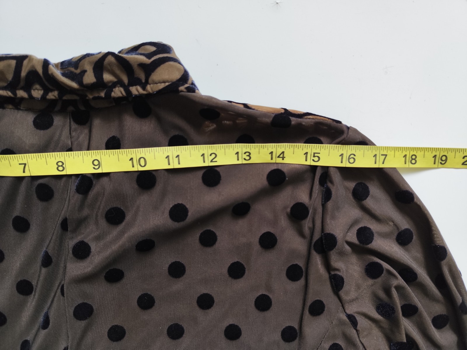 Alembika Draped Cocoon Dress Mix Fabric/Pattern Long Sleeve Bubble Hem Womens XL
