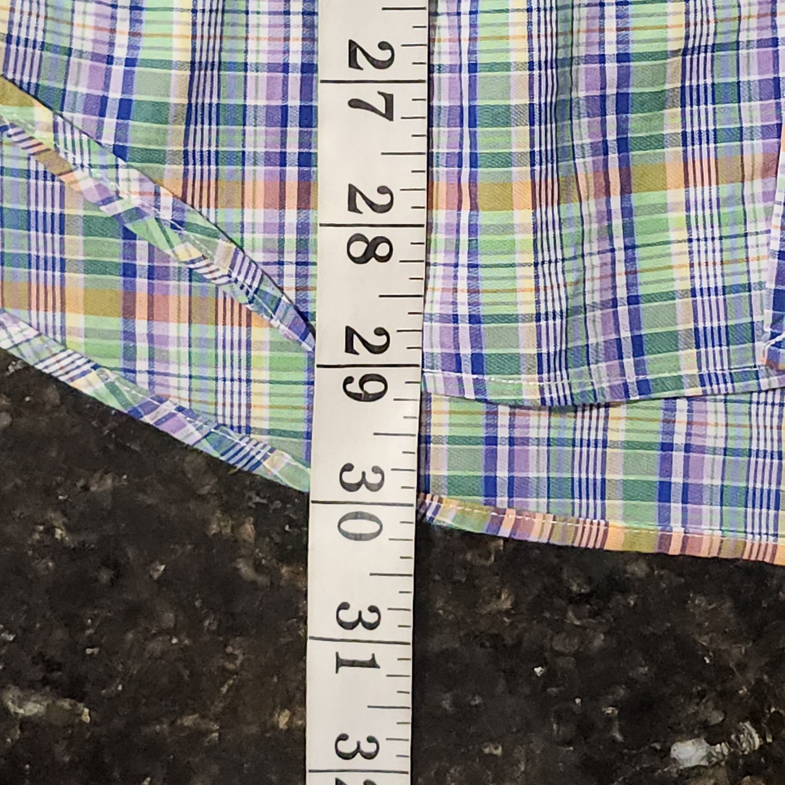 Polo Ralph Lauren Plaid Check Button Down Classic Preppy Outdoor Money Medium