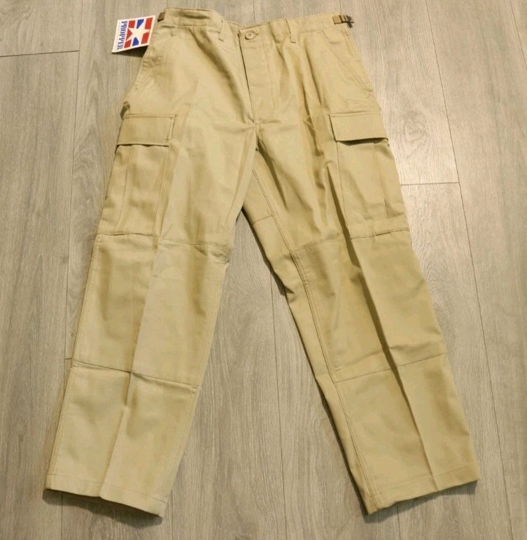 Propper Uniform BDU Trouser- Ripstop, 6-Pockets Tactical Army Cargo Pants 32×35