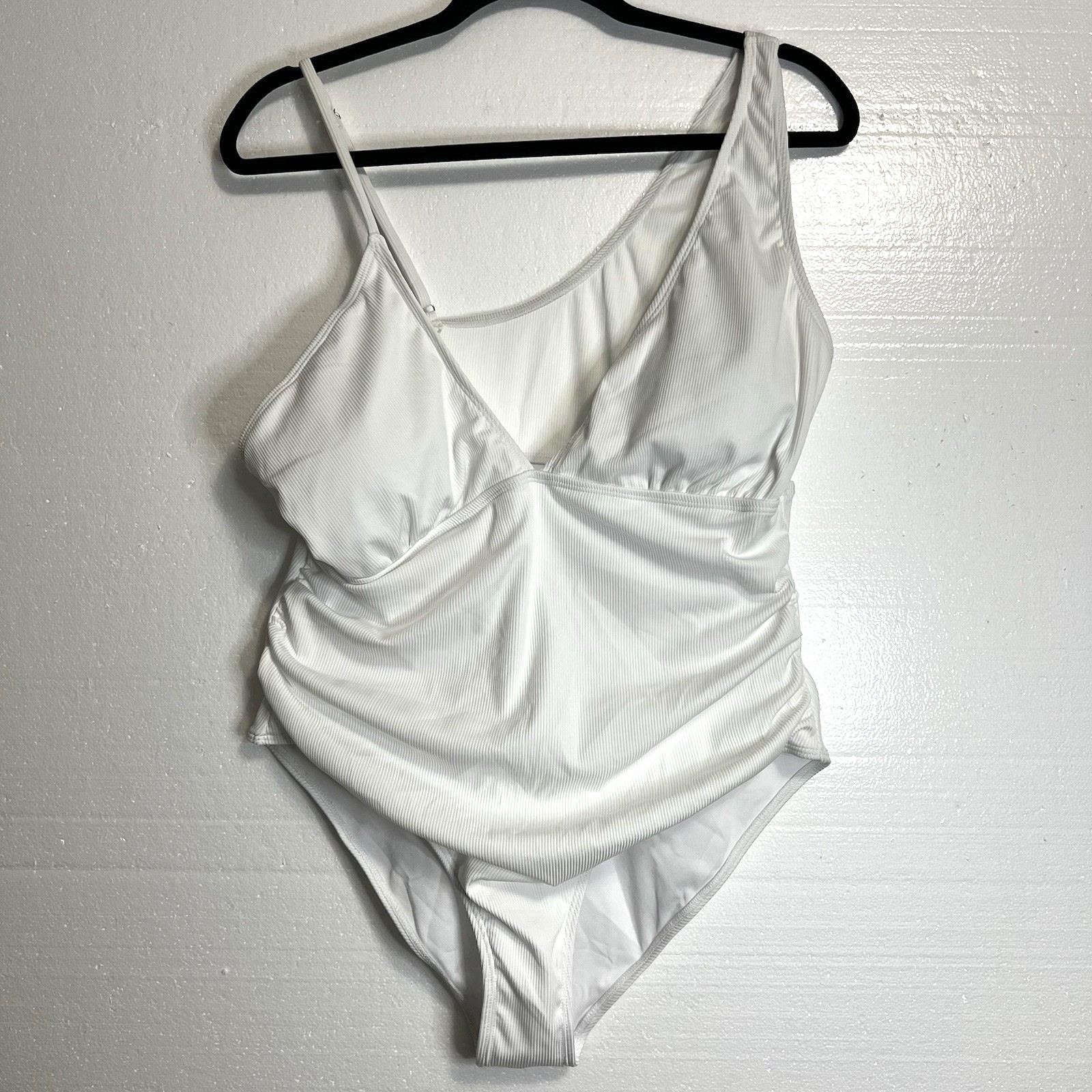 SHEIN One Piece white Swim Suit Size 1XL Summer Beach Wear
