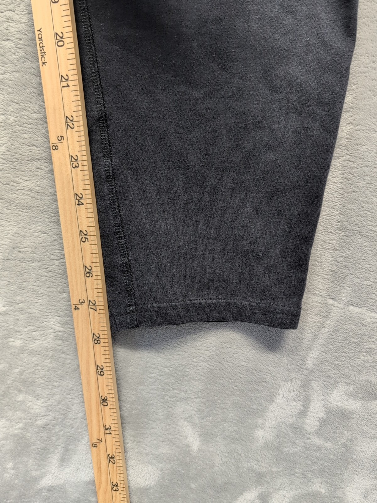 Mack Weldon Jogger Pants Mens Large Black Tapered Drawstring Daily Wear Gym Fit