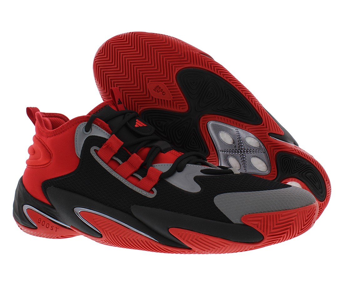 Adidas BYW Select Unisex Shoes Size 13, Color: Core Black/Better Scarlet/Iron