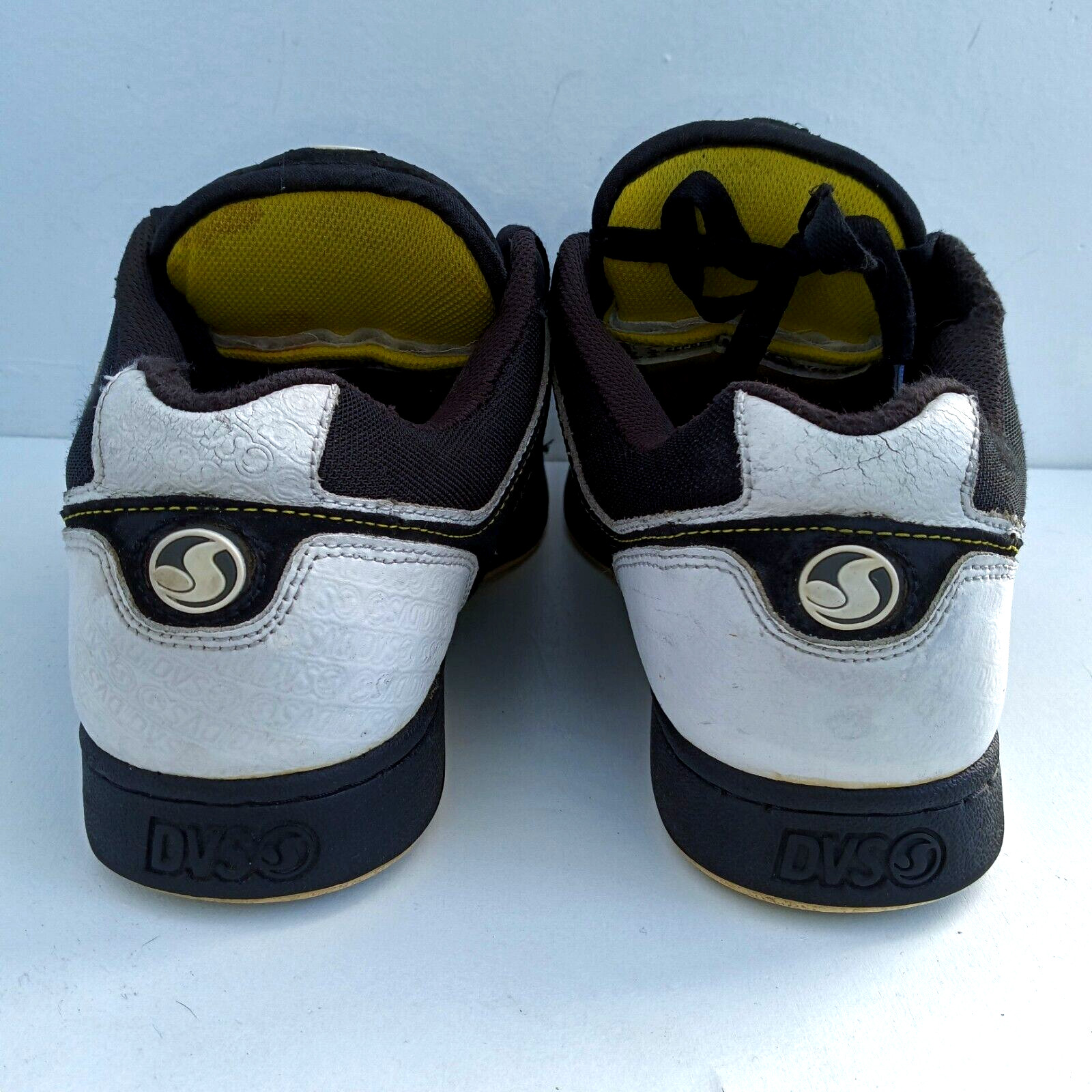 DVS Transom Skateboard Sneakers Men’s Size 12 Black/White Retro