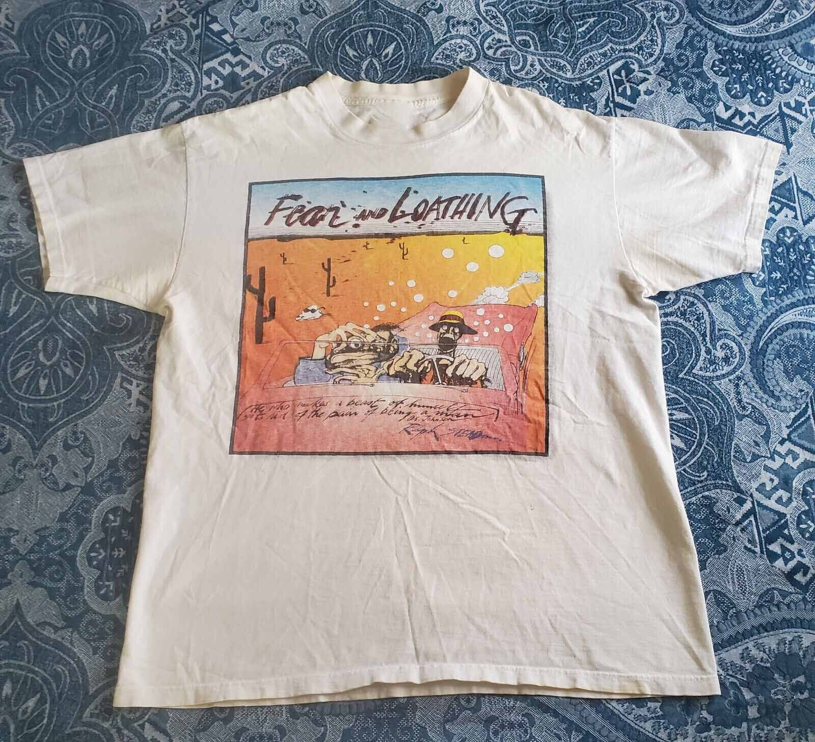 Fear and Loathing in Las Vegas Ralph Steadman Shirt White Unisex S-5XL NE2339